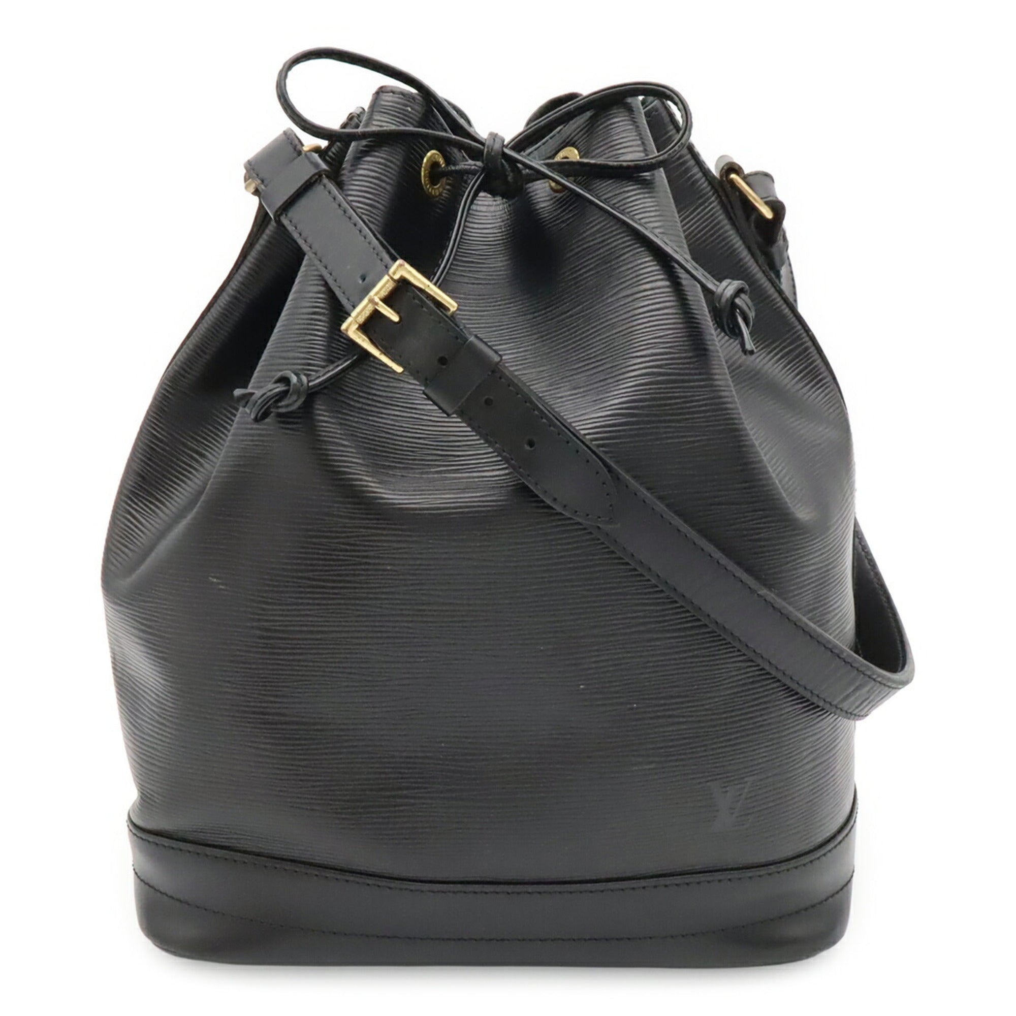 Louis Vuitton Epi Black Noir Epi Leather Shoulder Bag (Pre-Owned)