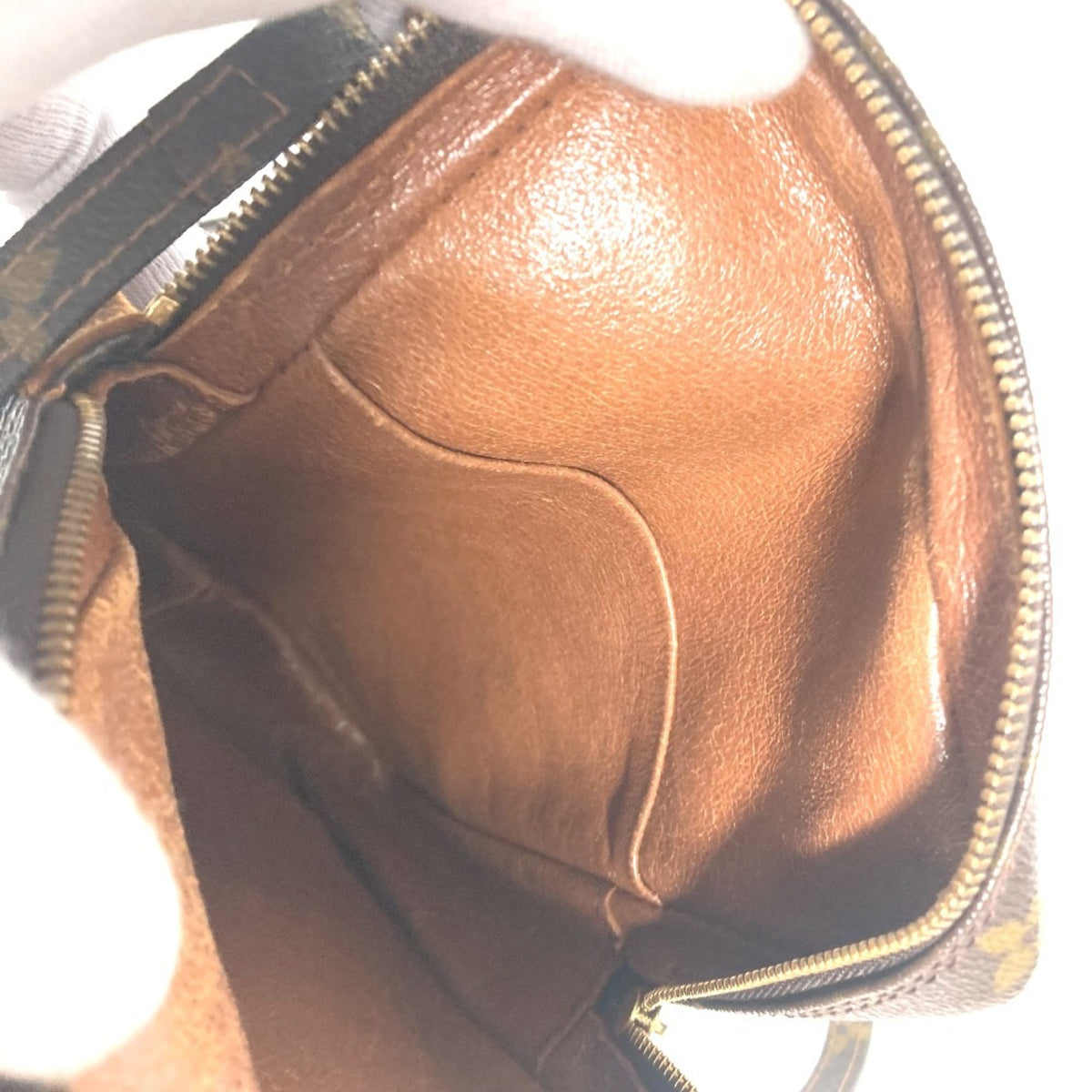 Louis Vuitton Brown Monogram Pochette Shoulder Bag (Pre-Owned)