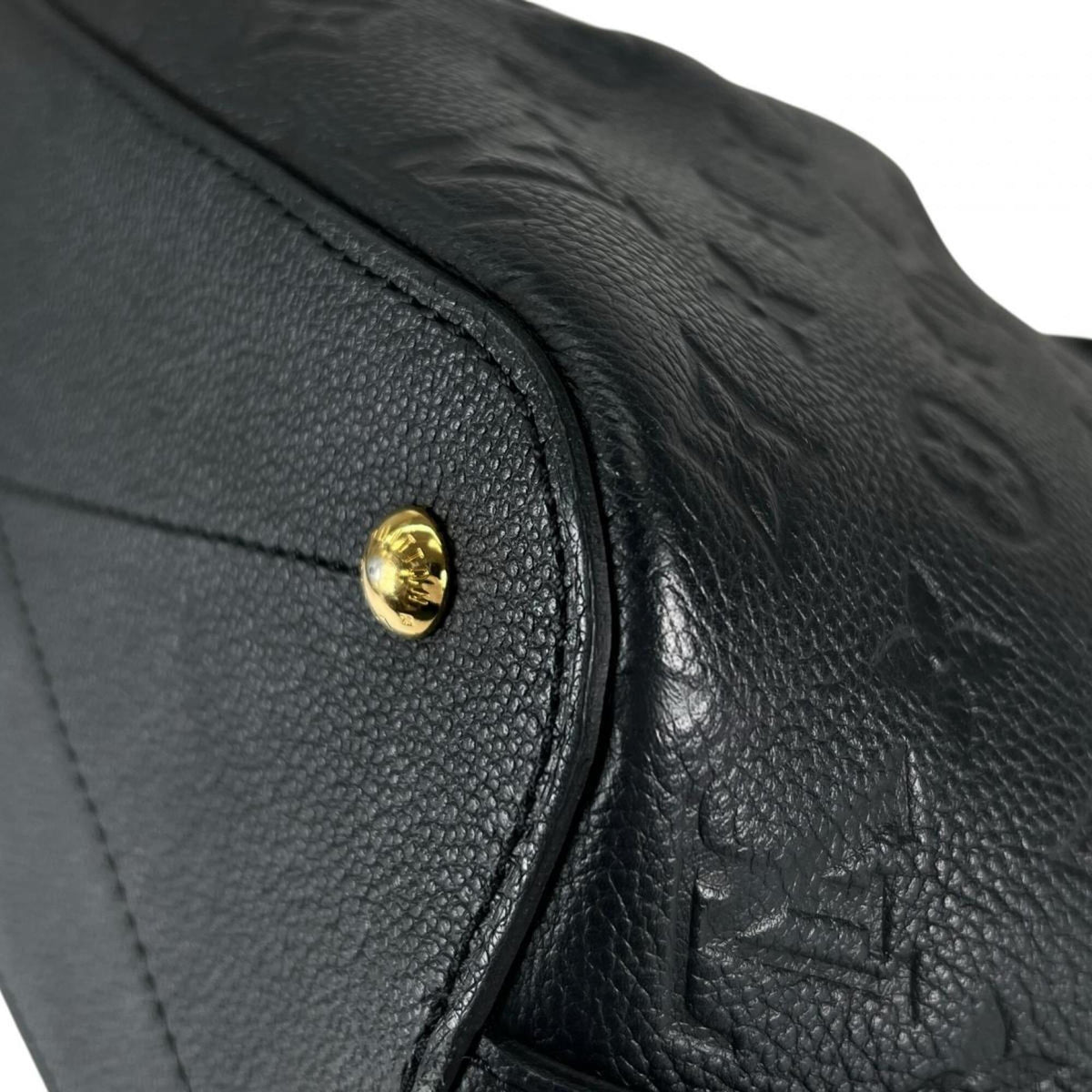 Louis Vuitton Black Monogram Empreinte Handbag Shoulder Bag (Pre-Owned)