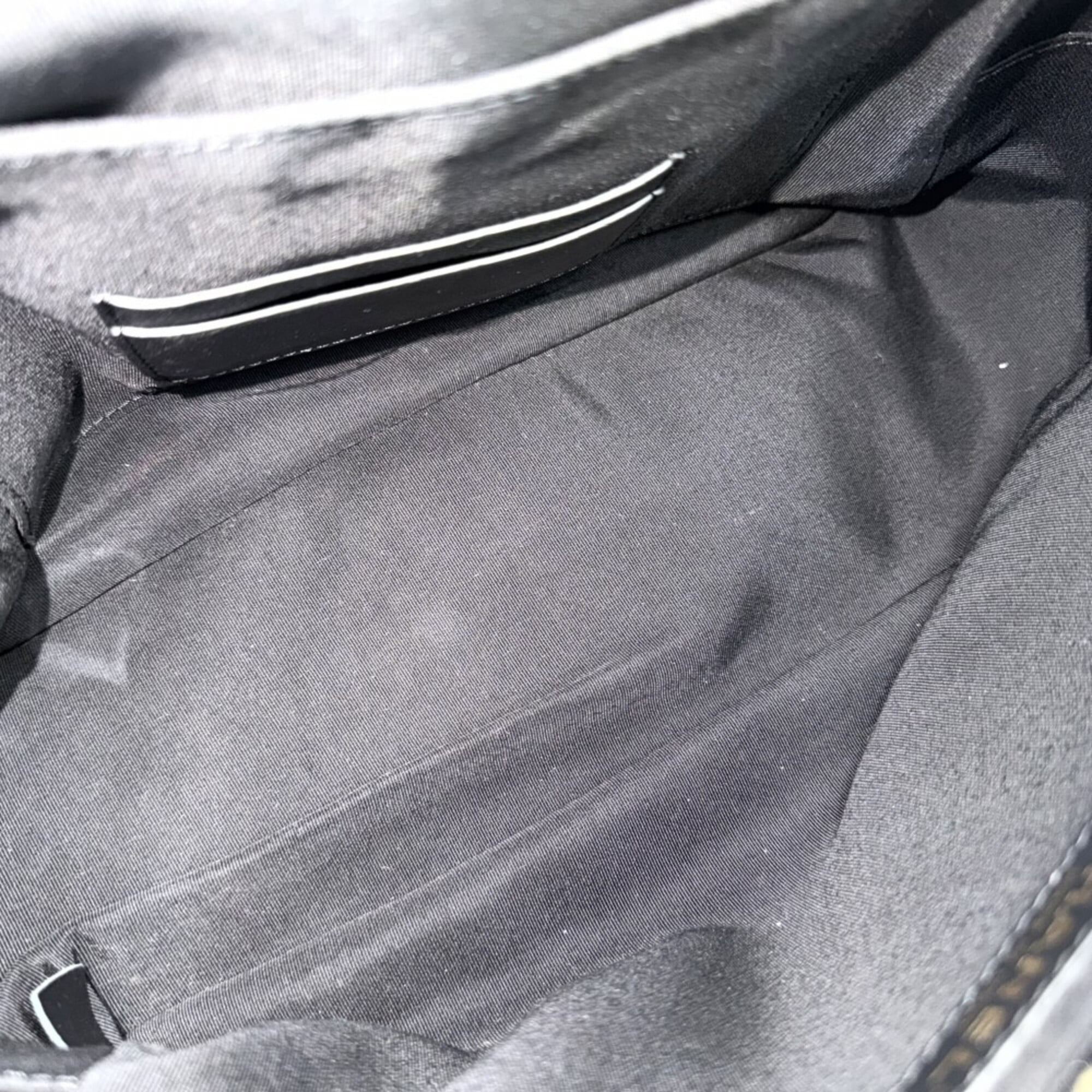 Chanel Matelasse Black Leather Handbag Shoulder Bag Vanity Bag (Pre-Owned)