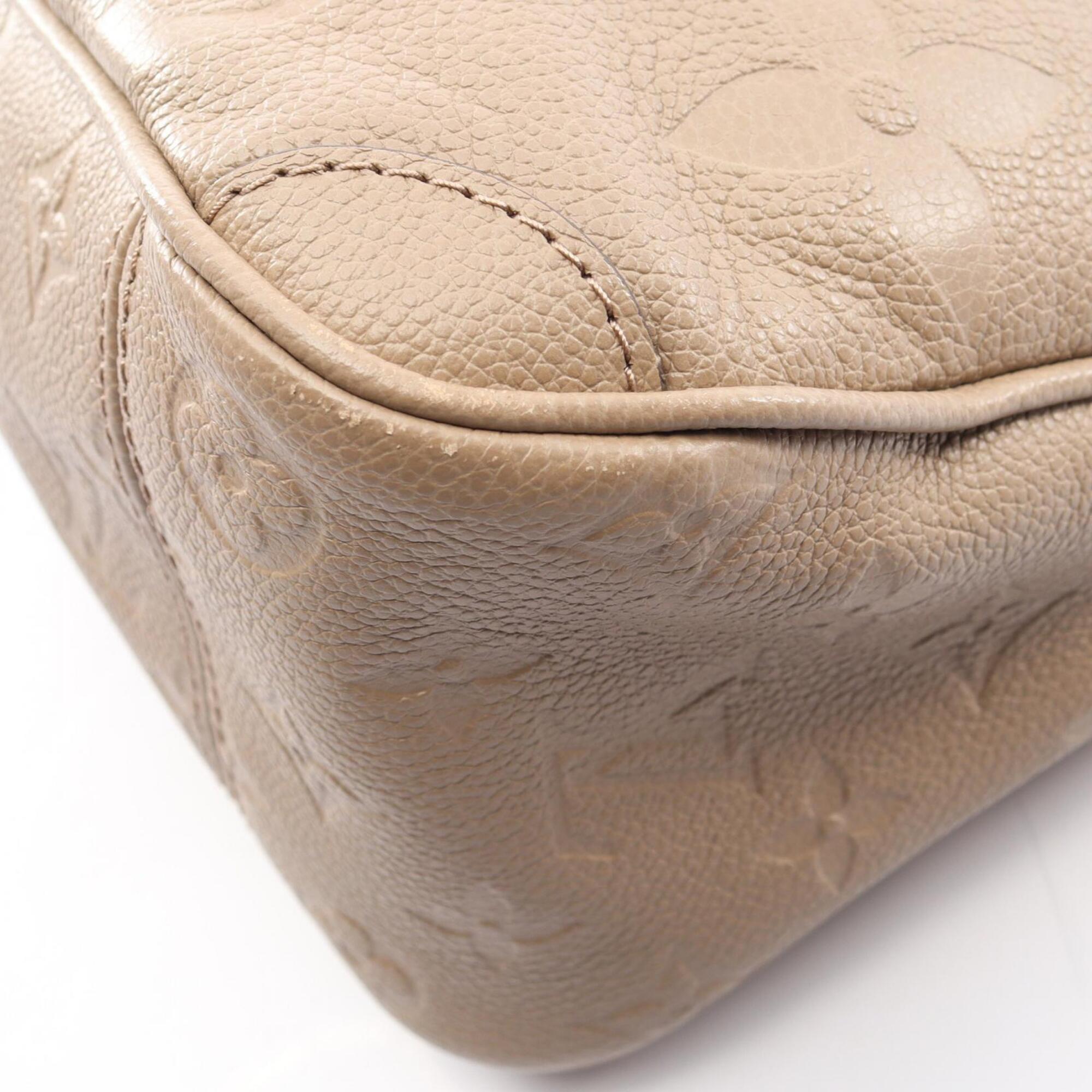 Louis Vuitton Beige Monogram Empreinte Leather Handbag (Pre-Owned)