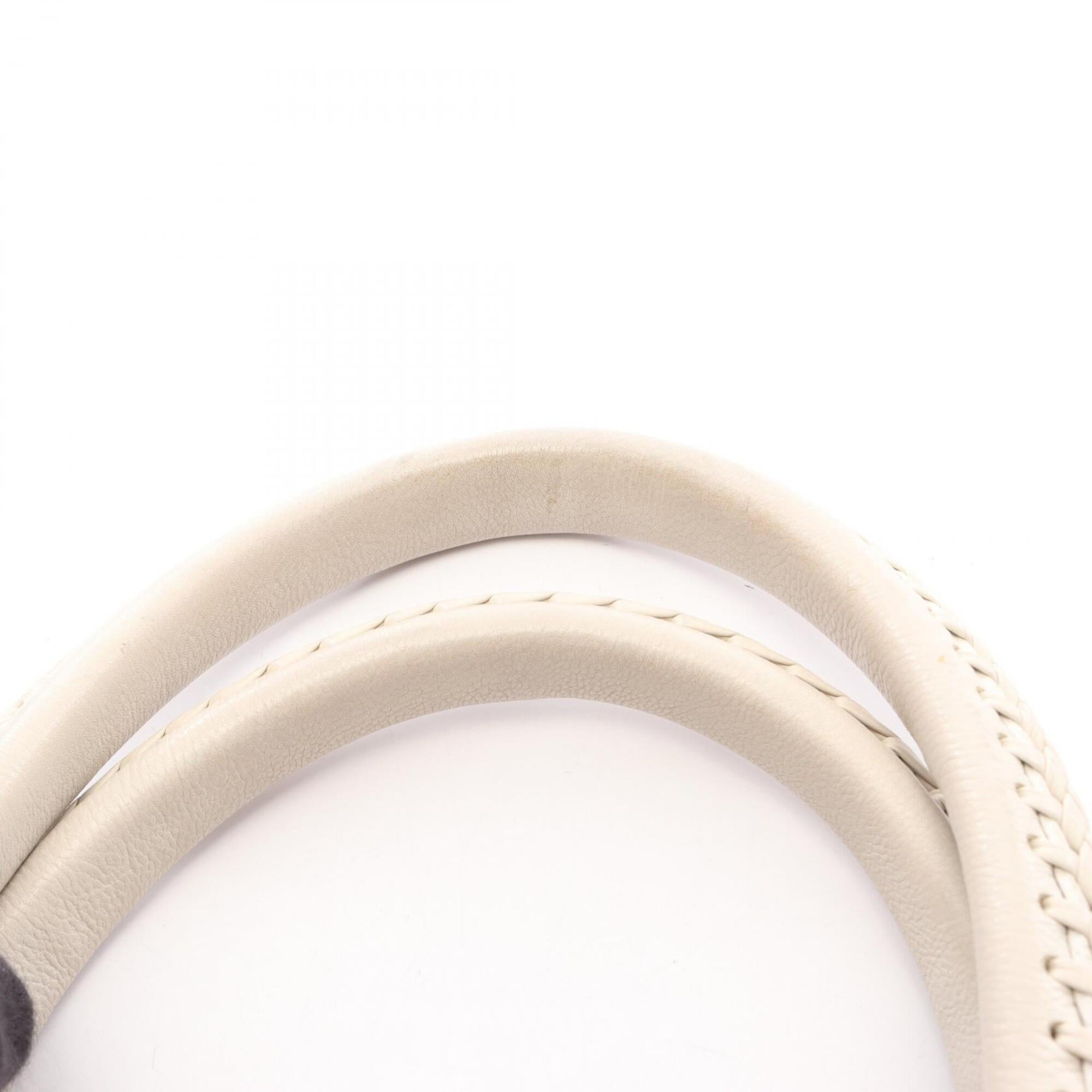 Christian Dior White Leather Handbag (Pre-Owned)