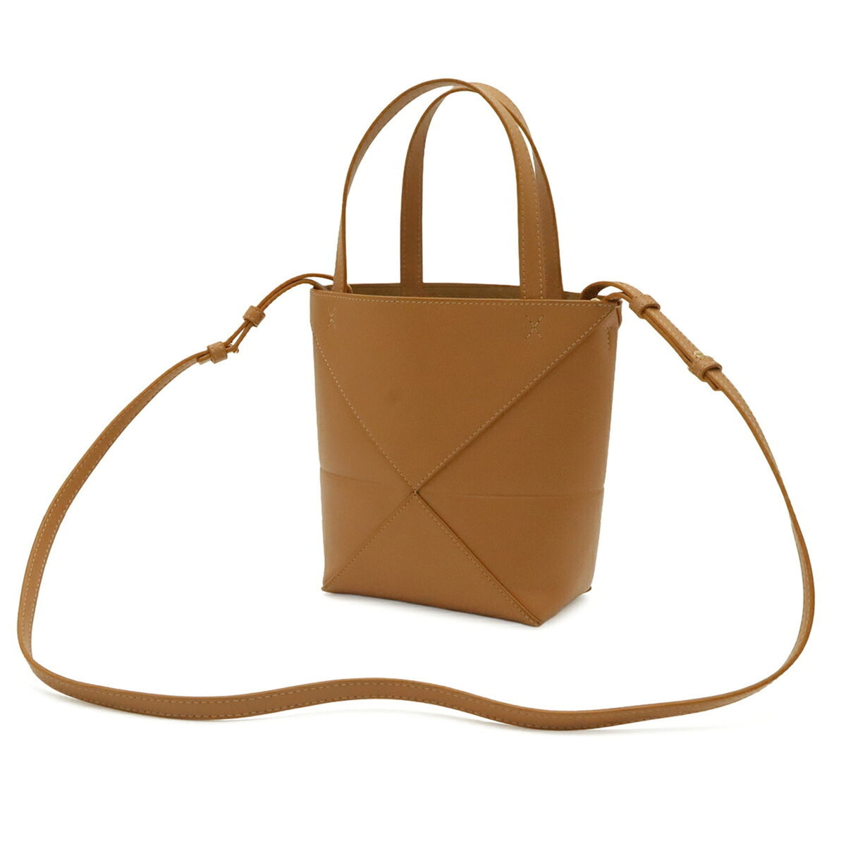 Loewe Puzzle Camel Handbag Tote Bag (Pre-Owned)