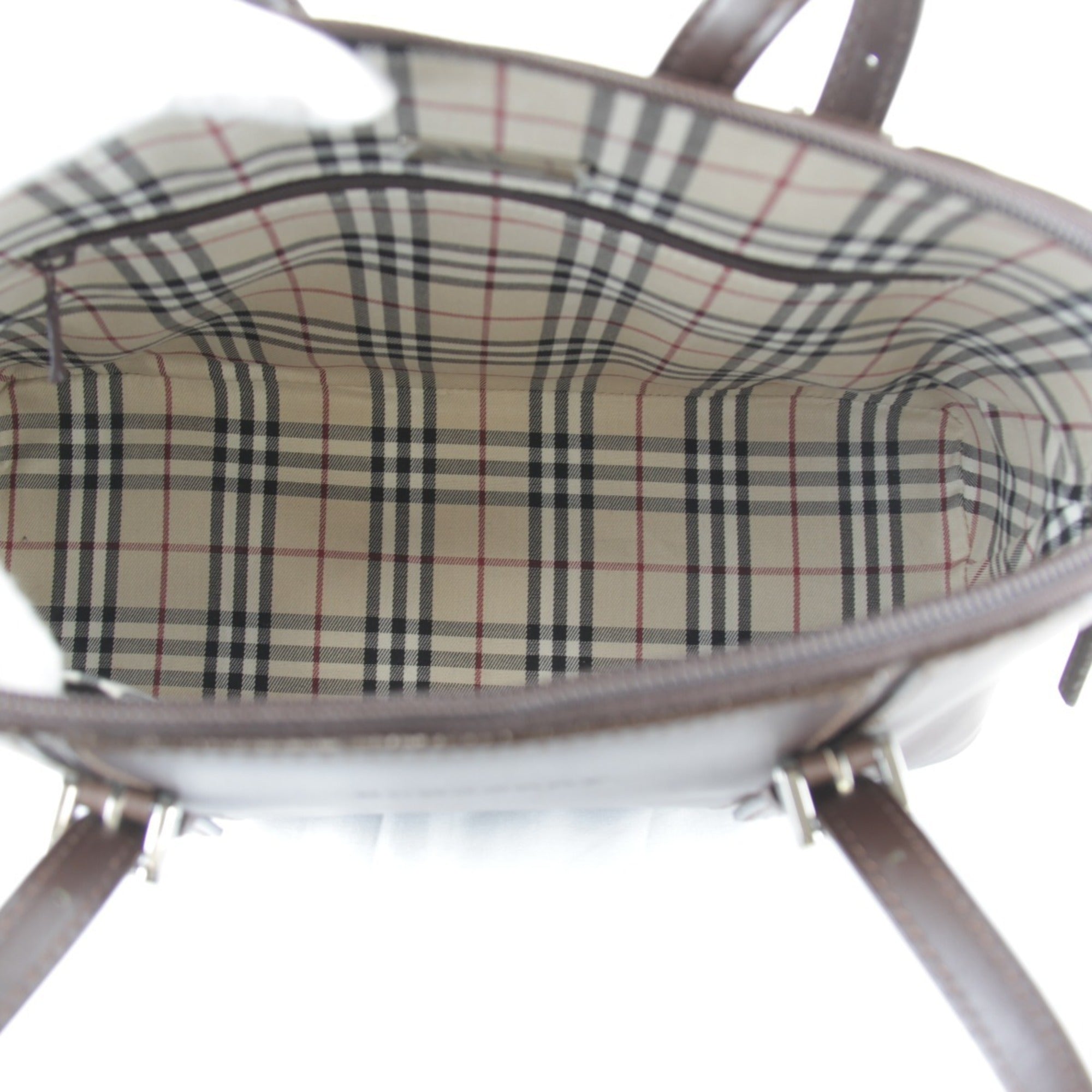 Burberry Brown Leather Handbag (Pre-Owned)