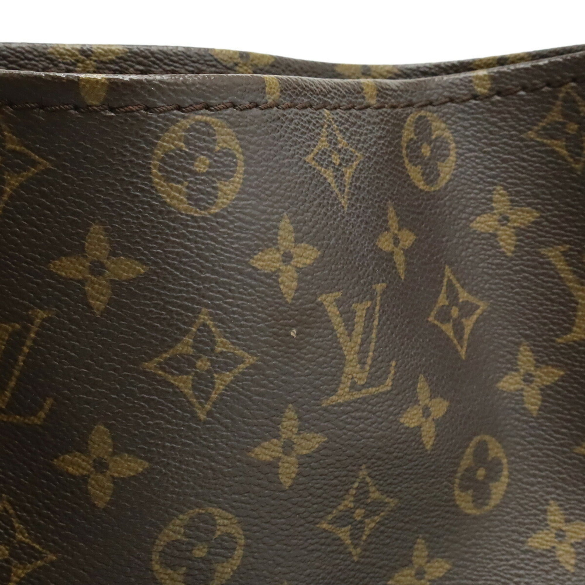 Louis Vuitton Brown Monogram Monogram Canvas Pvc Shoulder Bag Tote Bag (Pre-Owned)
