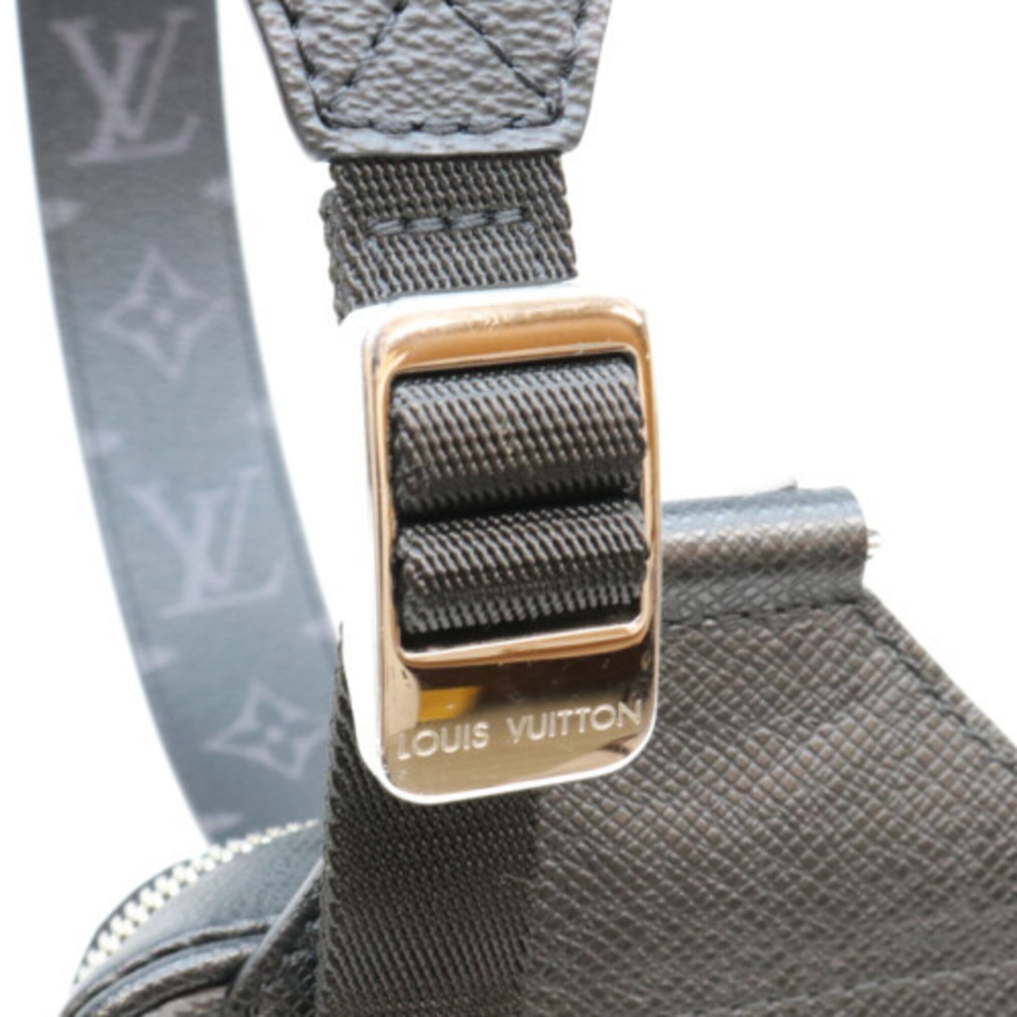 Louis Vuitton Black Monogram Eclipse Shoulder Bag (Pre-Owned)