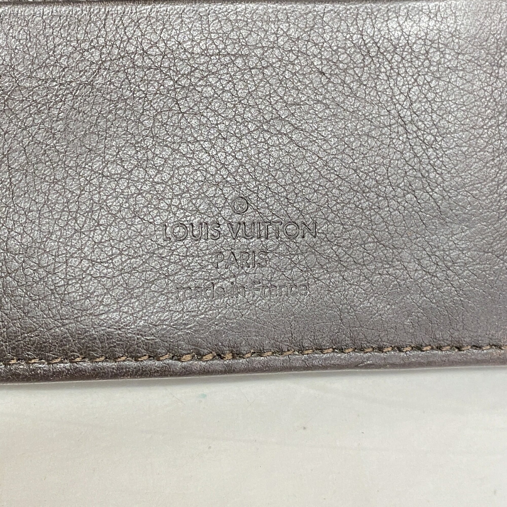 Louis Vuitton Chocolat Long Wallet (Tri-Fold) (Pre-Owned)