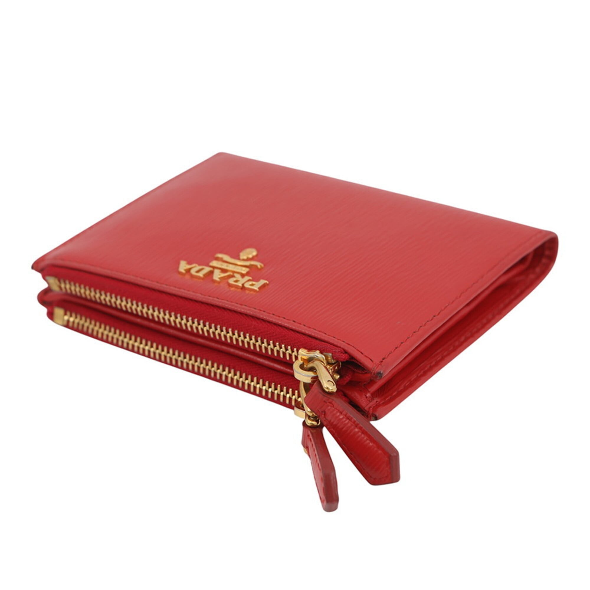 Prada Leather Wallet (Bi-Fold) (Pre-Owned)