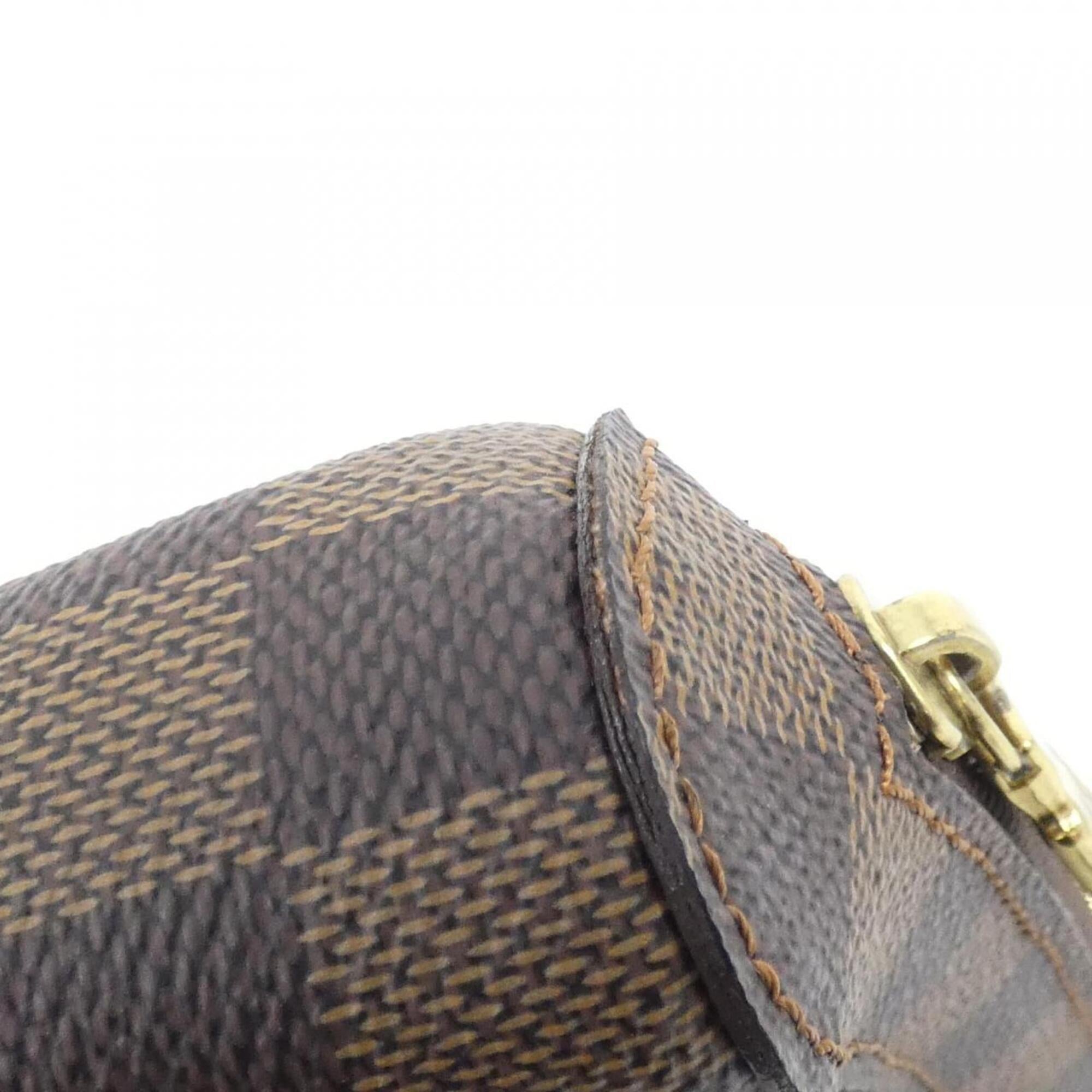 Louis Vuitton Ebene Coated Canvas Shoulder Bag (Pre-Owned)