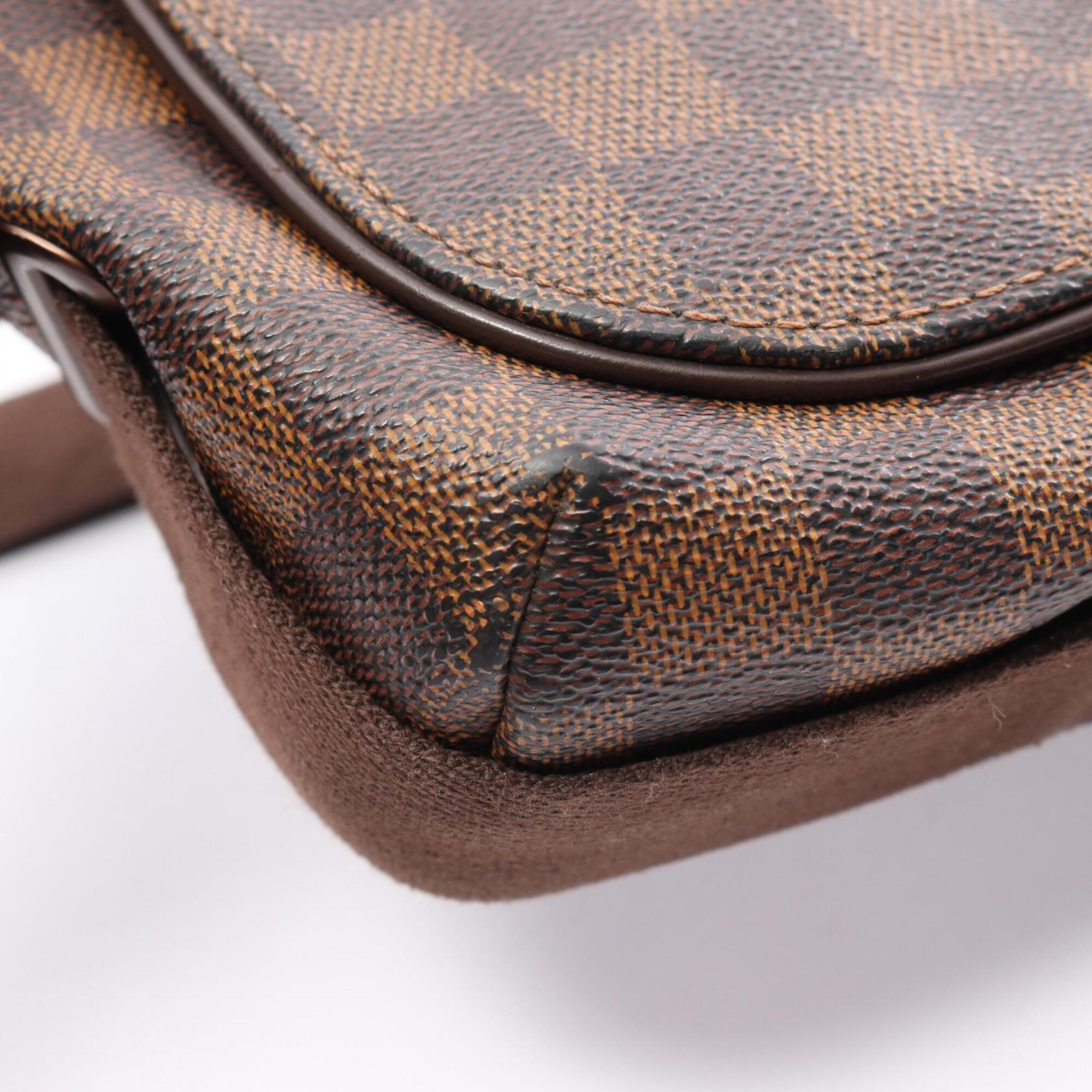 Louis Vuitton Brown Coated Canvas Pvc Leather Handbag Shoulder Bag (Pre-Owned)