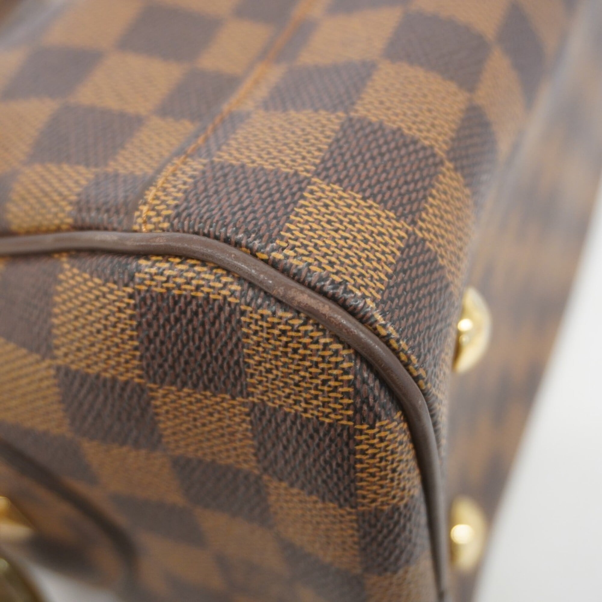 Louis Vuitton Ebene Handbag (Pre-Owned)