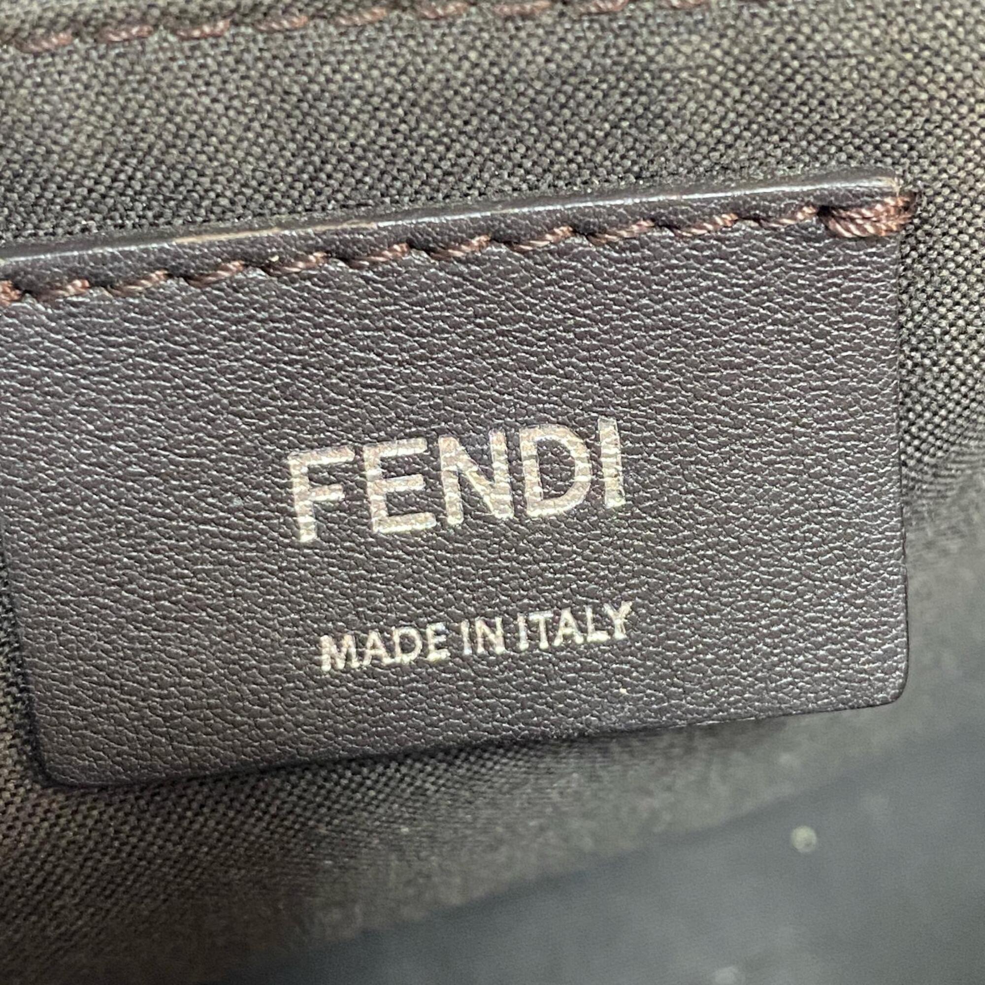 Fendi Brown Fur Shoulder Bag (Pre-Owned)