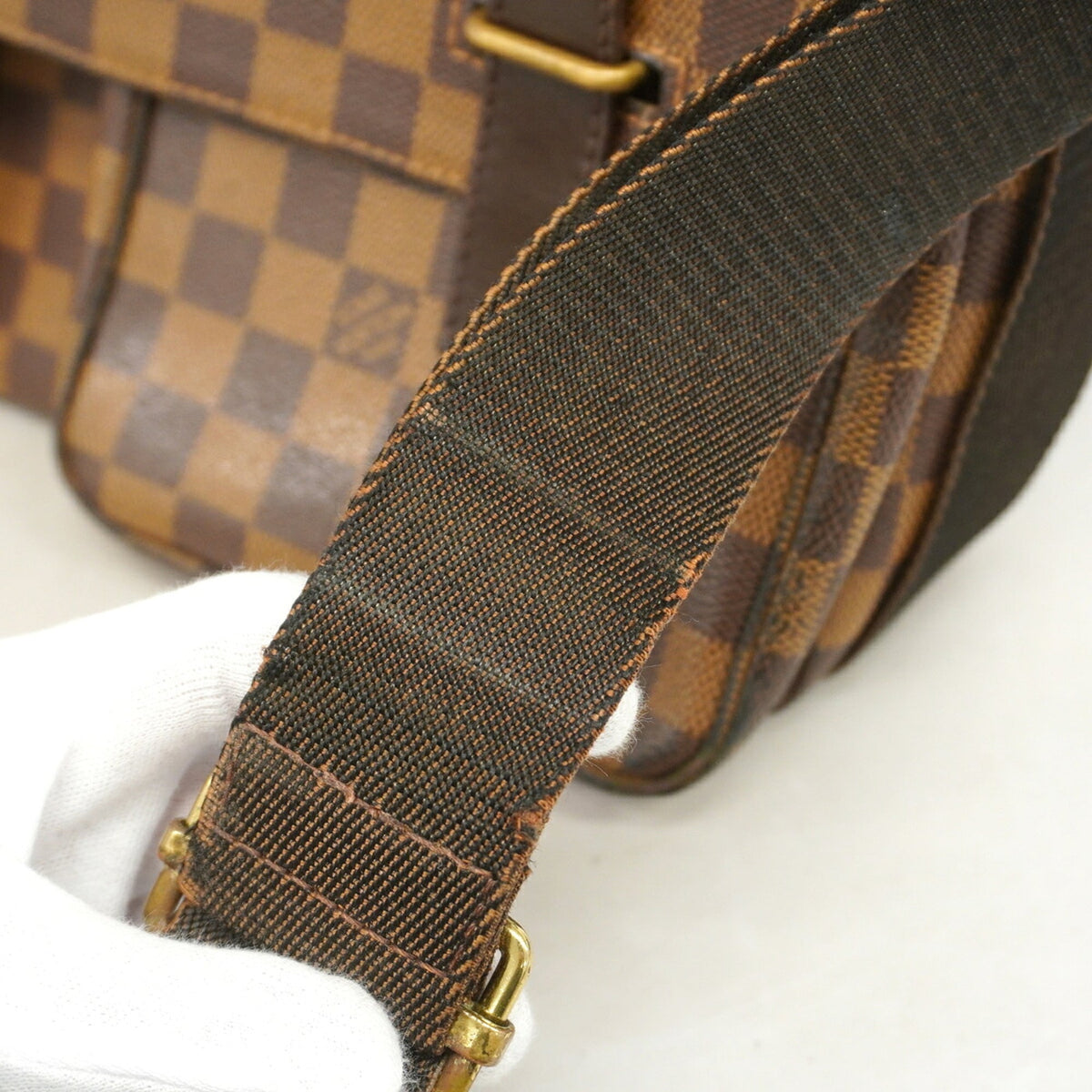 Louis Vuitton Ebene Handbag (Pre-Owned)