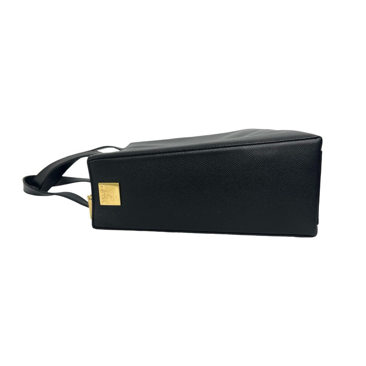 Celine Black Leather Handbag Shoulder Bag Tote Bag (Pre-Owned)