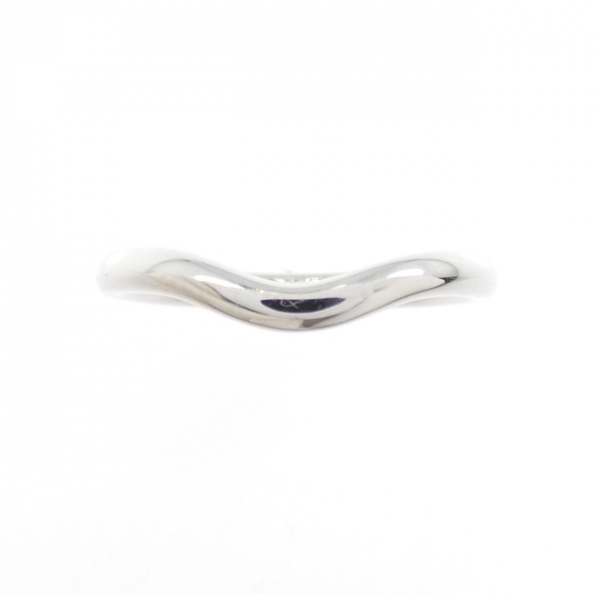 Tiffany Silver Platinum 950 Band Ring (Pre-Owned)