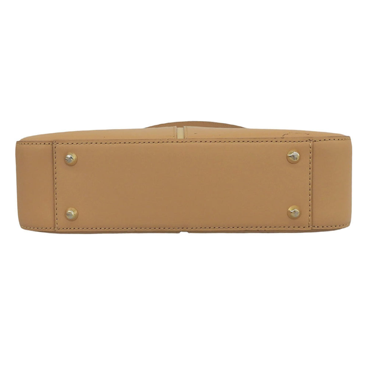 Burberry Beige Leather Shoulder Bag (Pre-Owned)