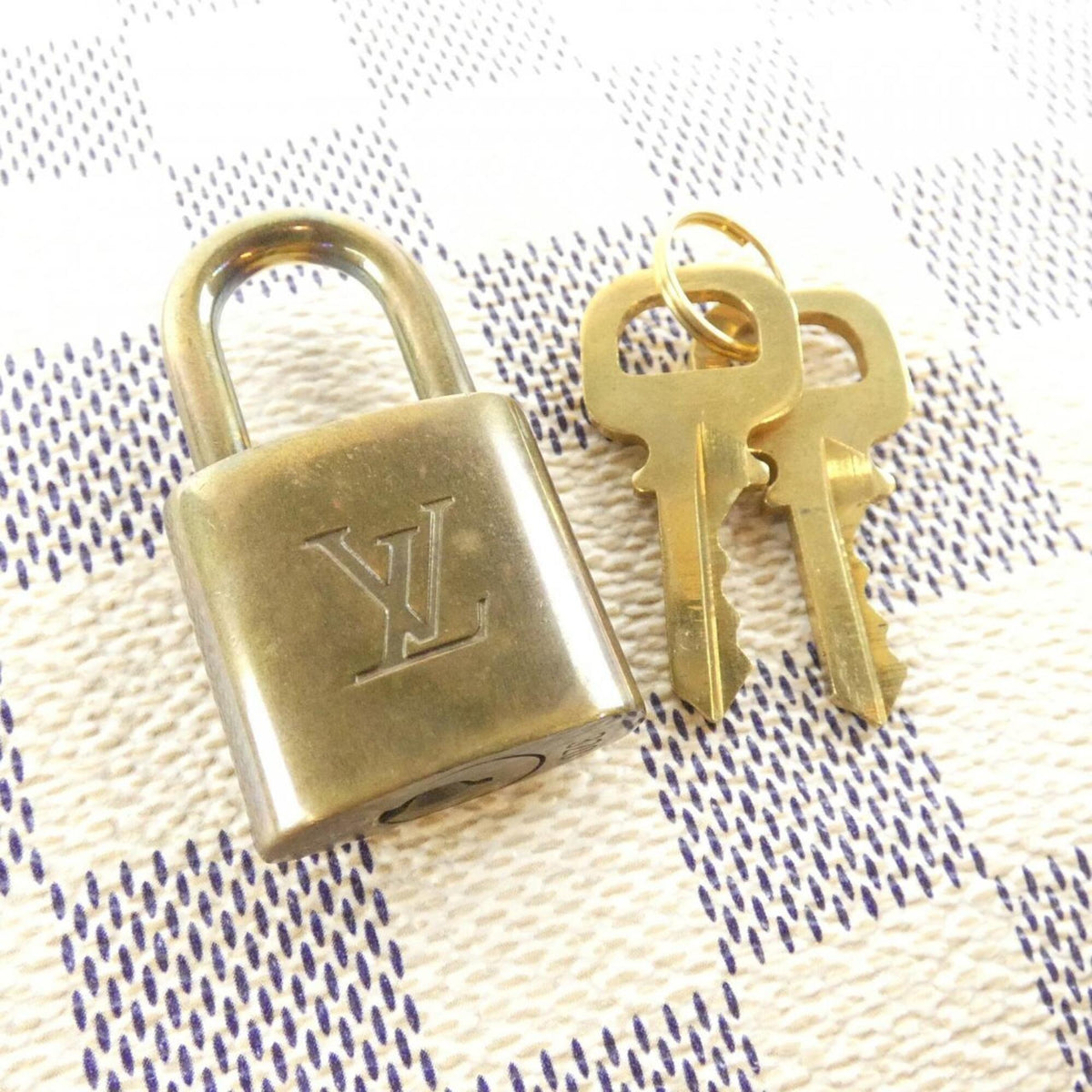 Louis Vuitton Azur Coated Canvas Boston Bag (Pre-Owned)