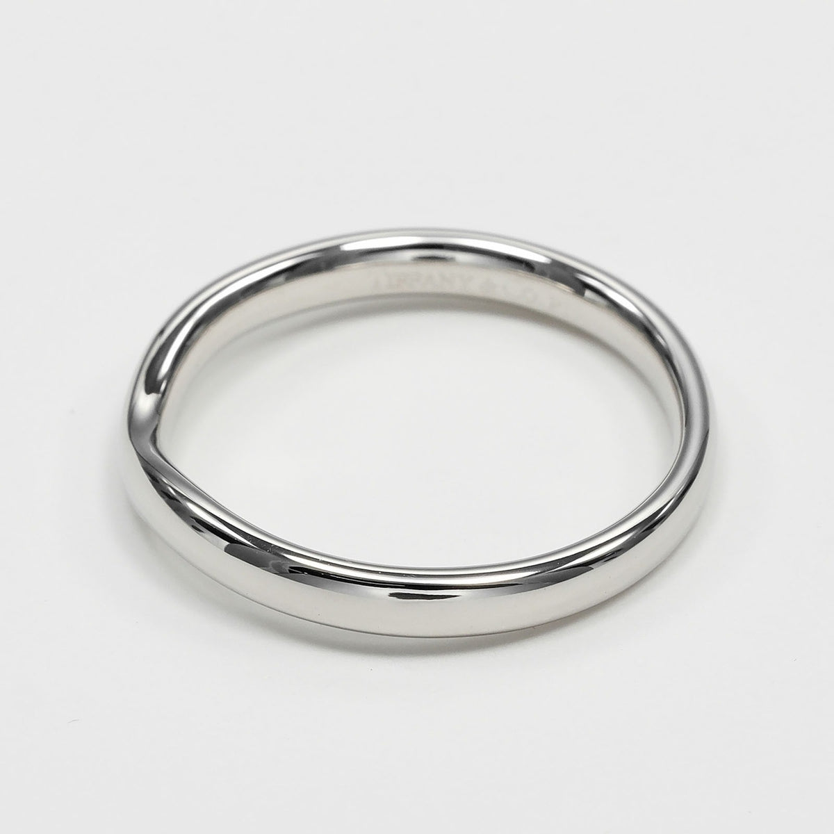 Tiffany Platinum 950 Band Ring (Pre-Owned)