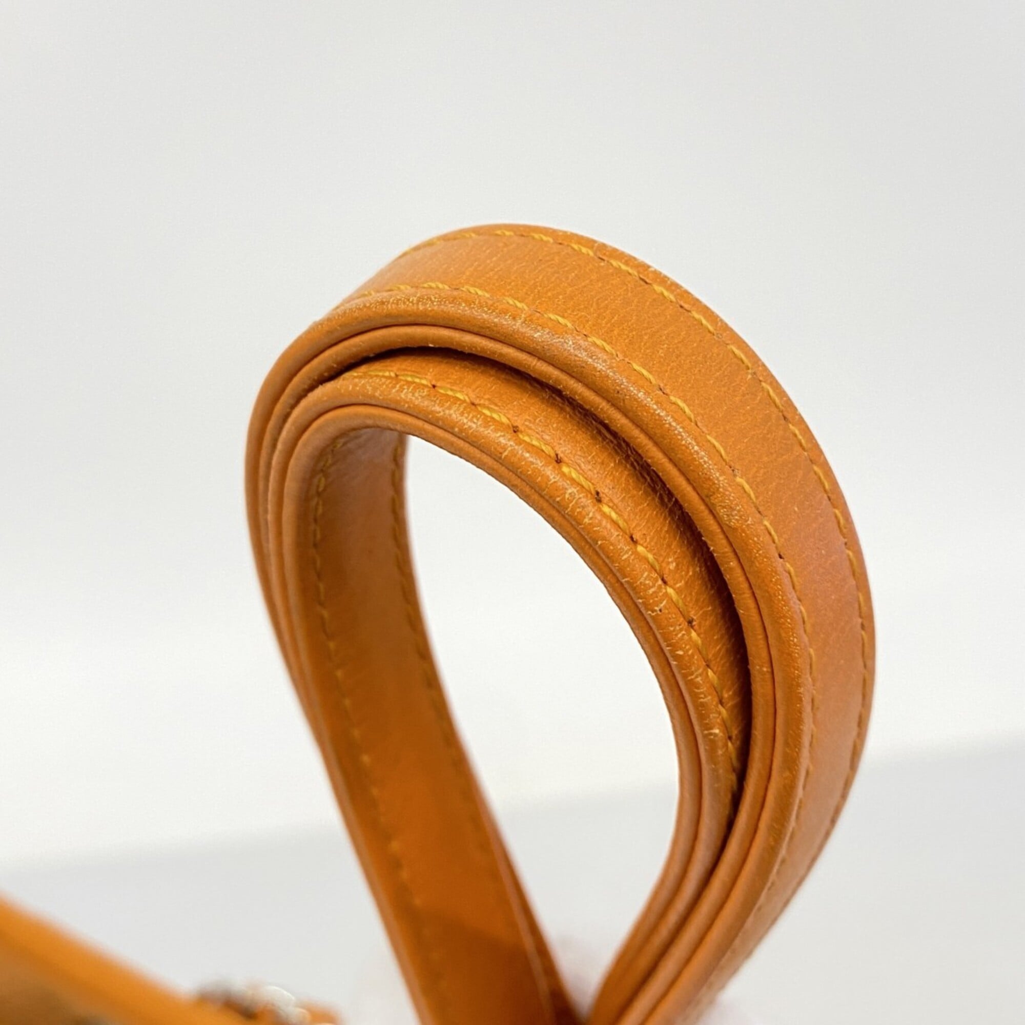 Chanel Orange Canvas Tote Bag (Pre-Owned)