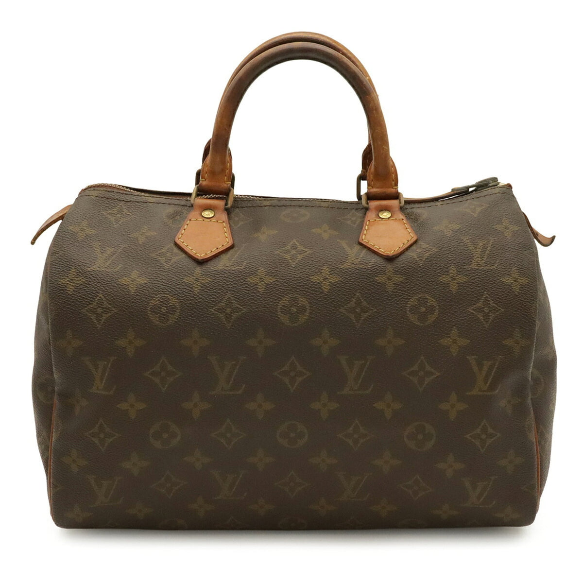 Louis Vuitton Brown Monogram Canvas Boston Bag Handbag (Pre-Owned)