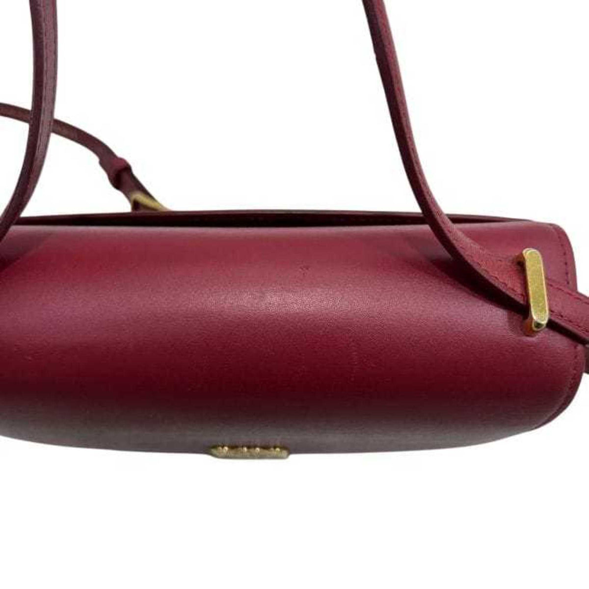 Loewe Red Color Leather Shoulder Bag (Pre-Owned)