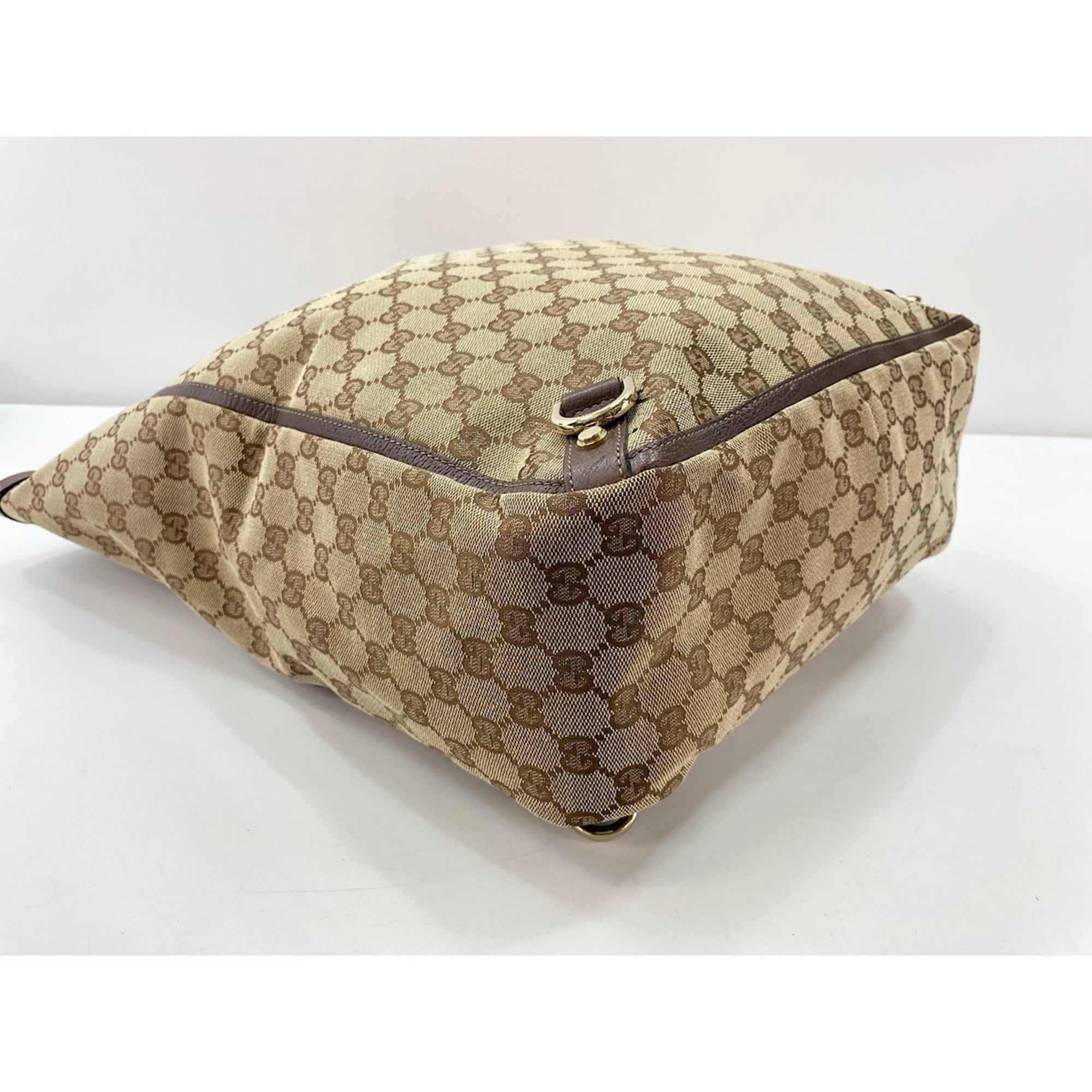 Gucci Abbey Brown Handbag (Pre-Owned)