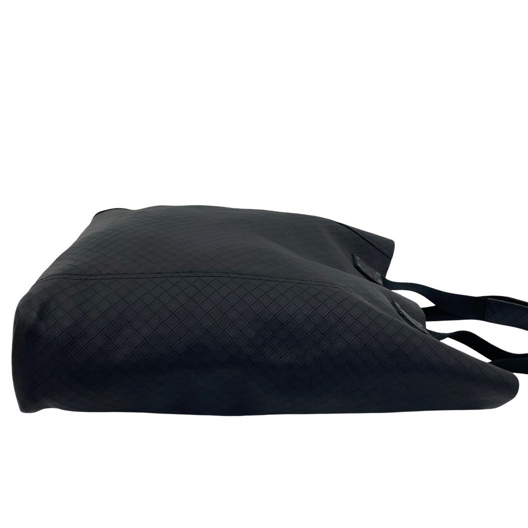 Bottega Veneta Black Leather Tote Bag (Pre-Owned)