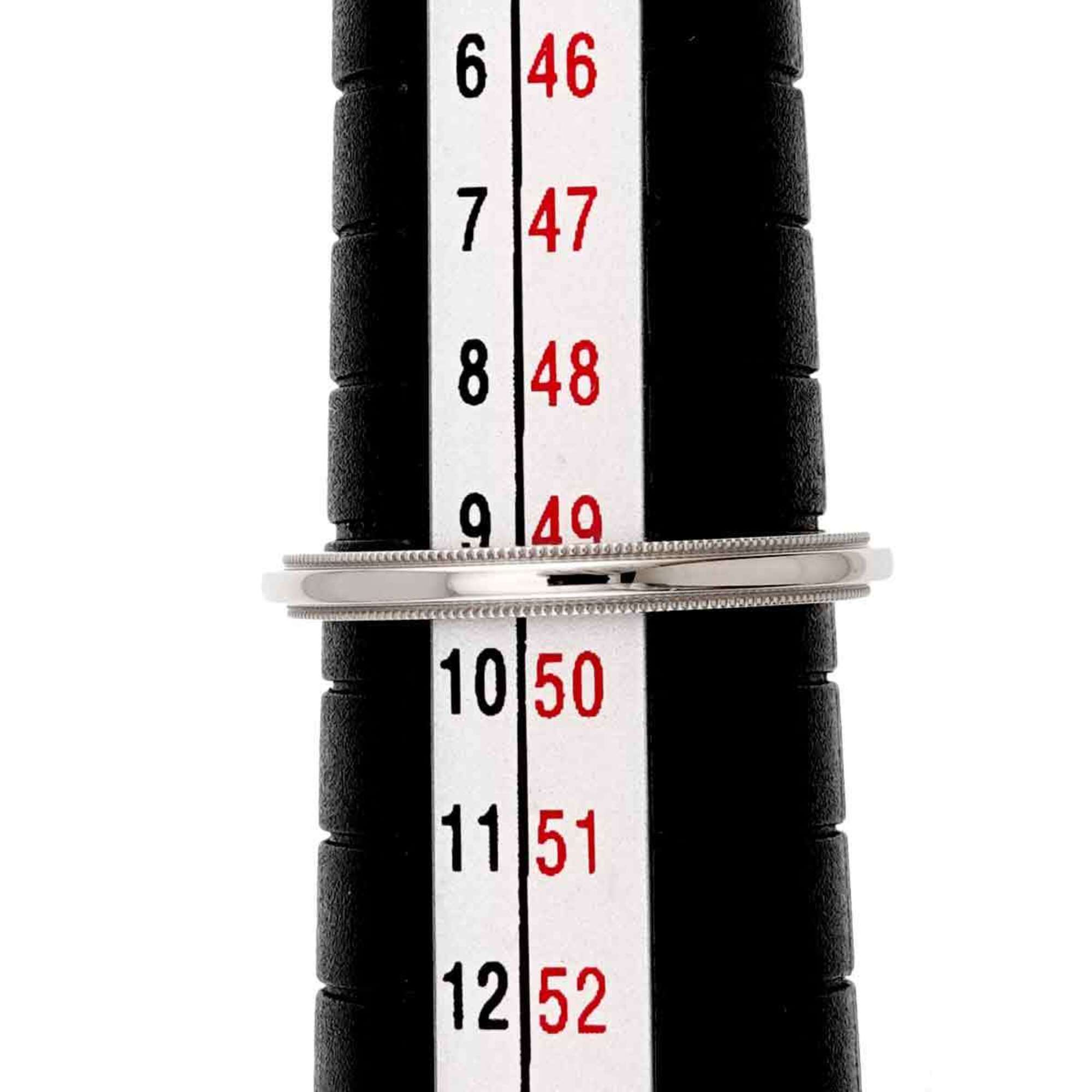 Tiffany Platinum 950 Band Ring (Pre-Owned)