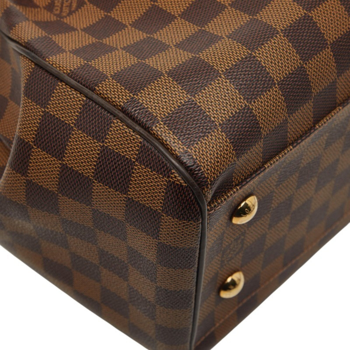 Louis Vuitton Brown Pvc Leather Handbag Shoulder Bag (Pre-Owned)