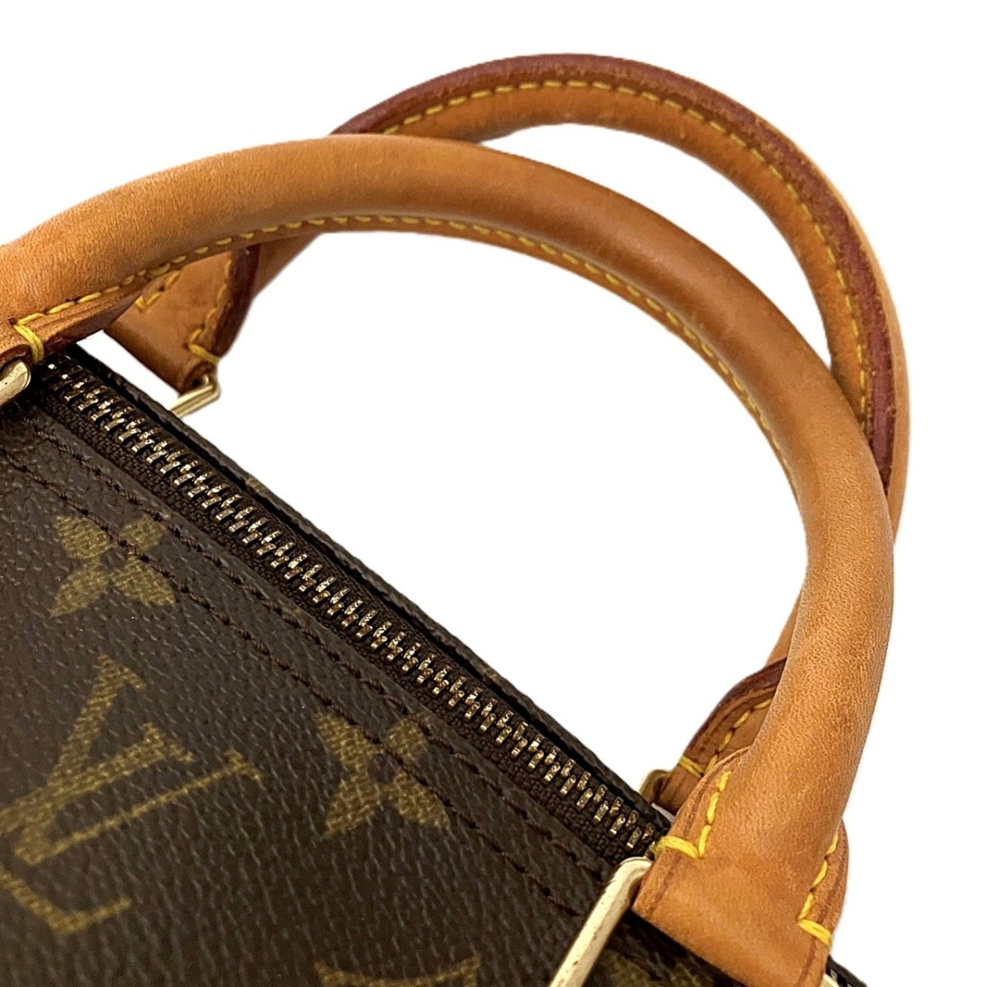 Louis Vuitton Brown Monogram Handbag (Pre-Owned)
