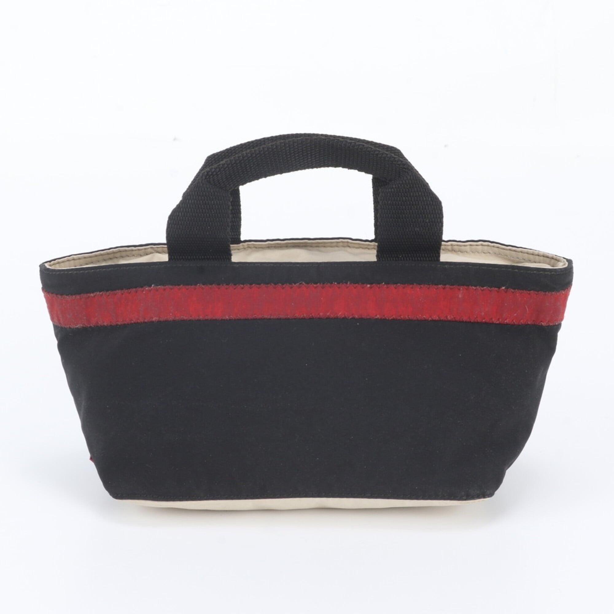 Pradasports Black Handbag Pouch Tote Bag (Pre-Owned)
