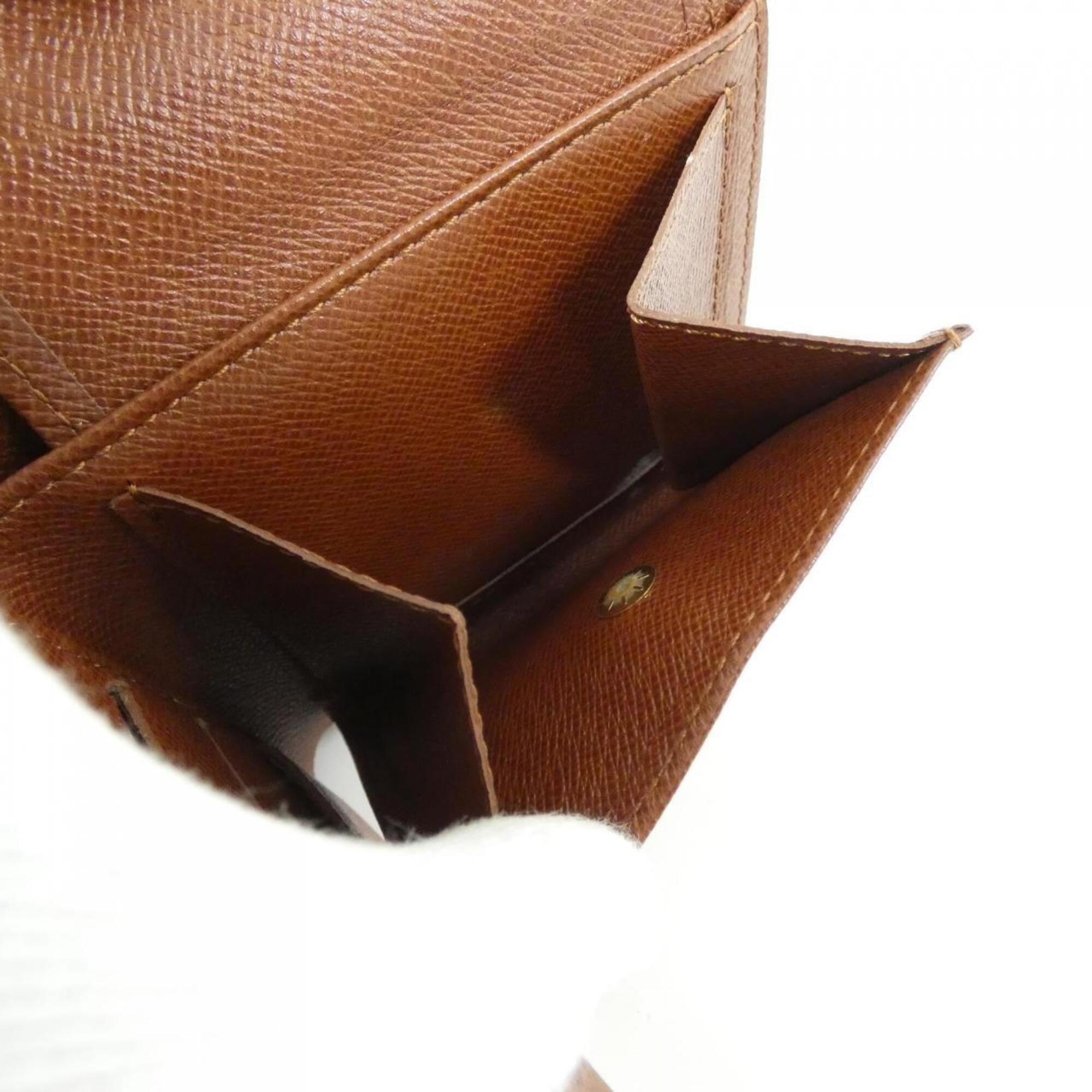 Louis Vuitton Brown Coated Canvas Wallet (Bi-Fold) (Pre-Owned)