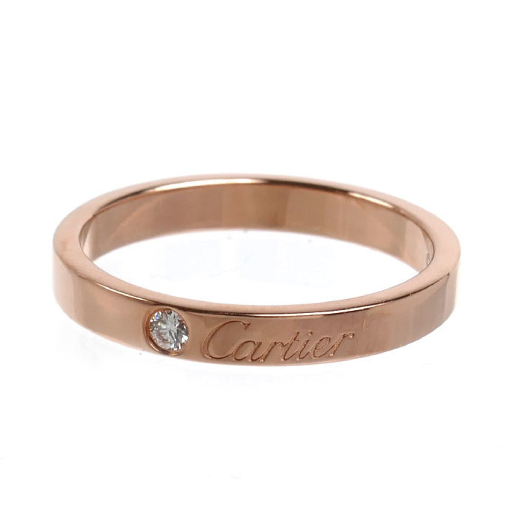 Cartier Pink Gold (18K) Band Ring (Pre-Owned)