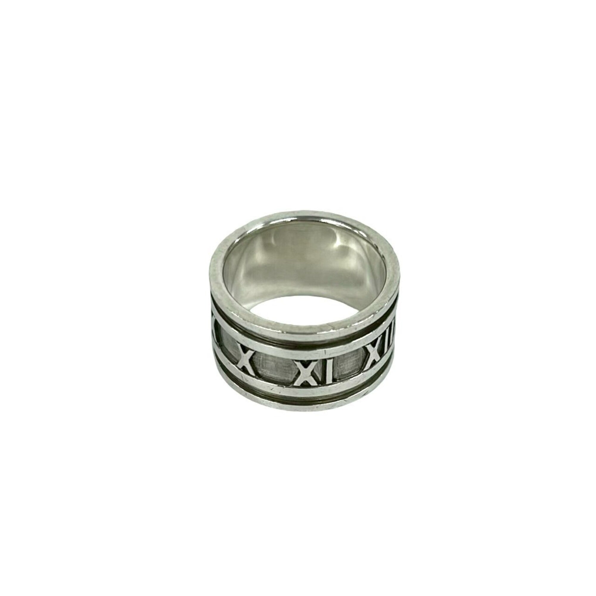 Tiffany Silver Silver 925 Band Ring (Pre-Owned)