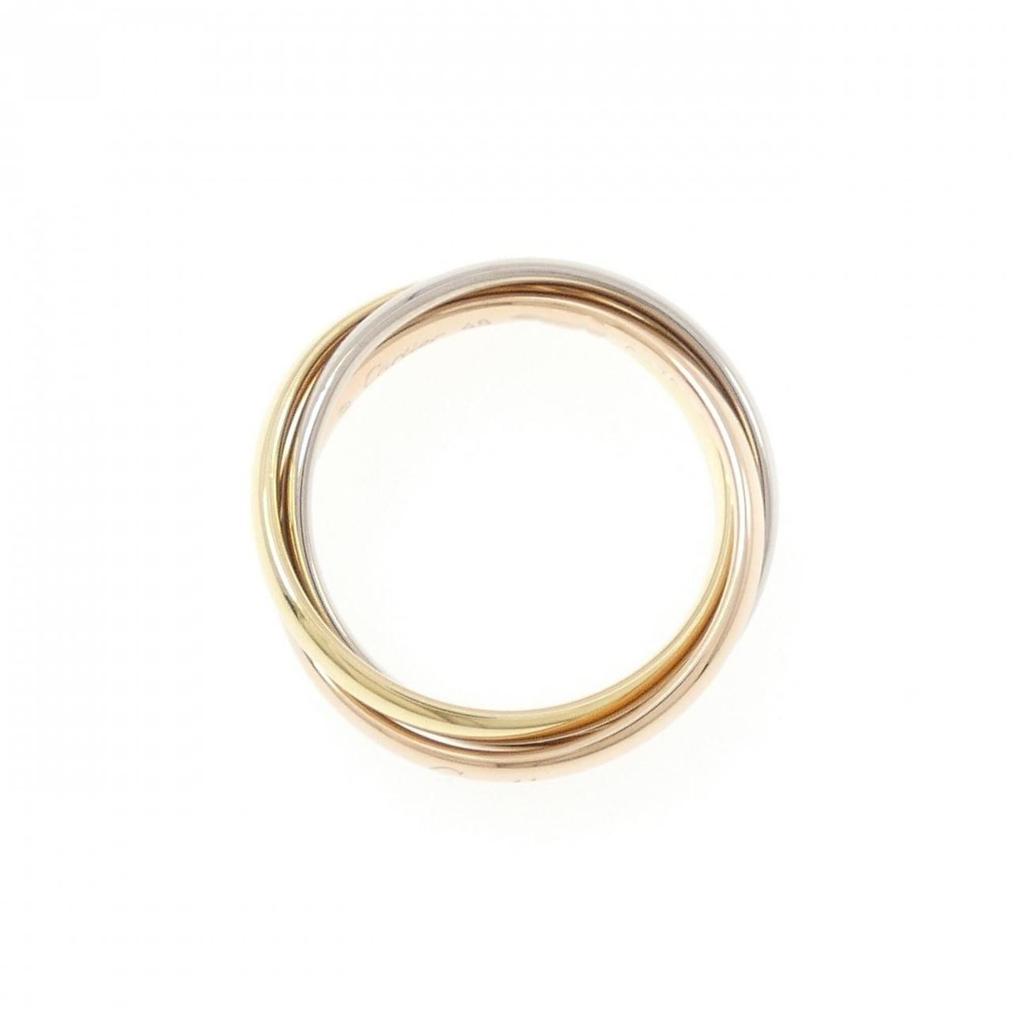 Cartier Yellow Gold (18K) Pink Gold (18K) White Gold (18K) Band Ring (Pre-Owned)