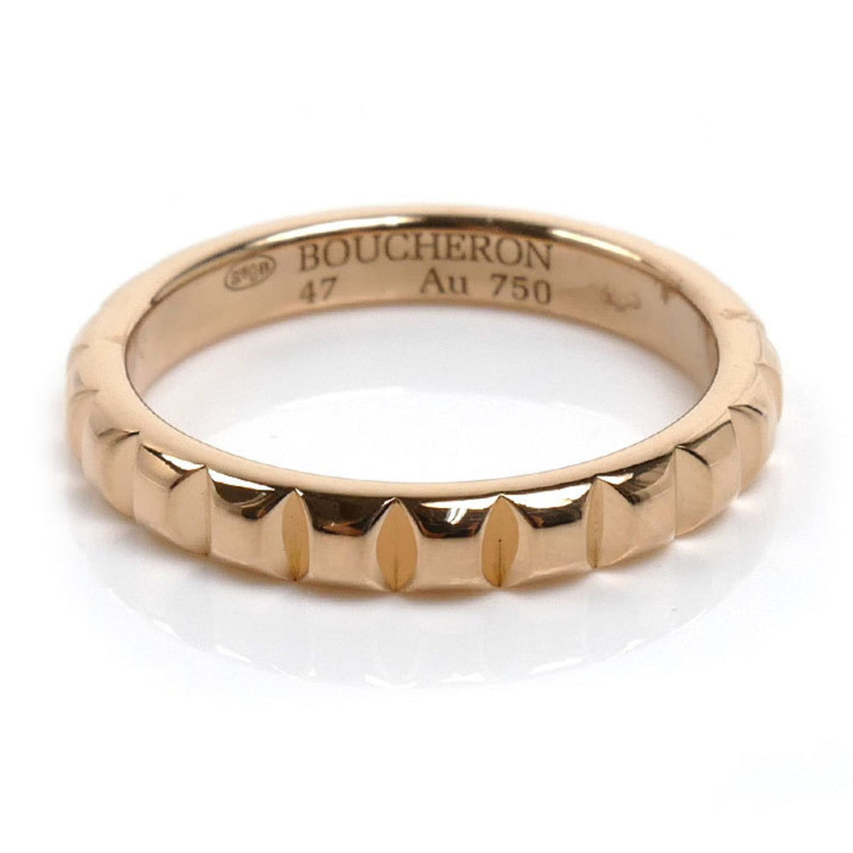 Boucheron Pink Gold (18K) Band Ring (Pre-Owned)