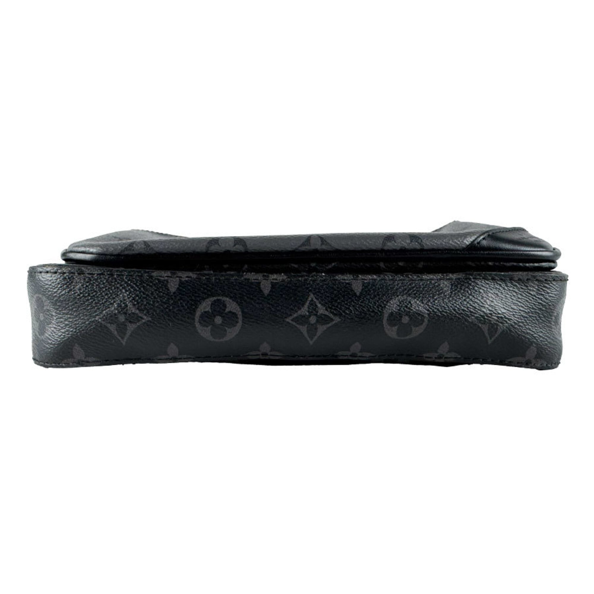 Louis Vuitton Black Gray Monogram Eclipse Pvc Shoulder Bag (Pre-Owned)