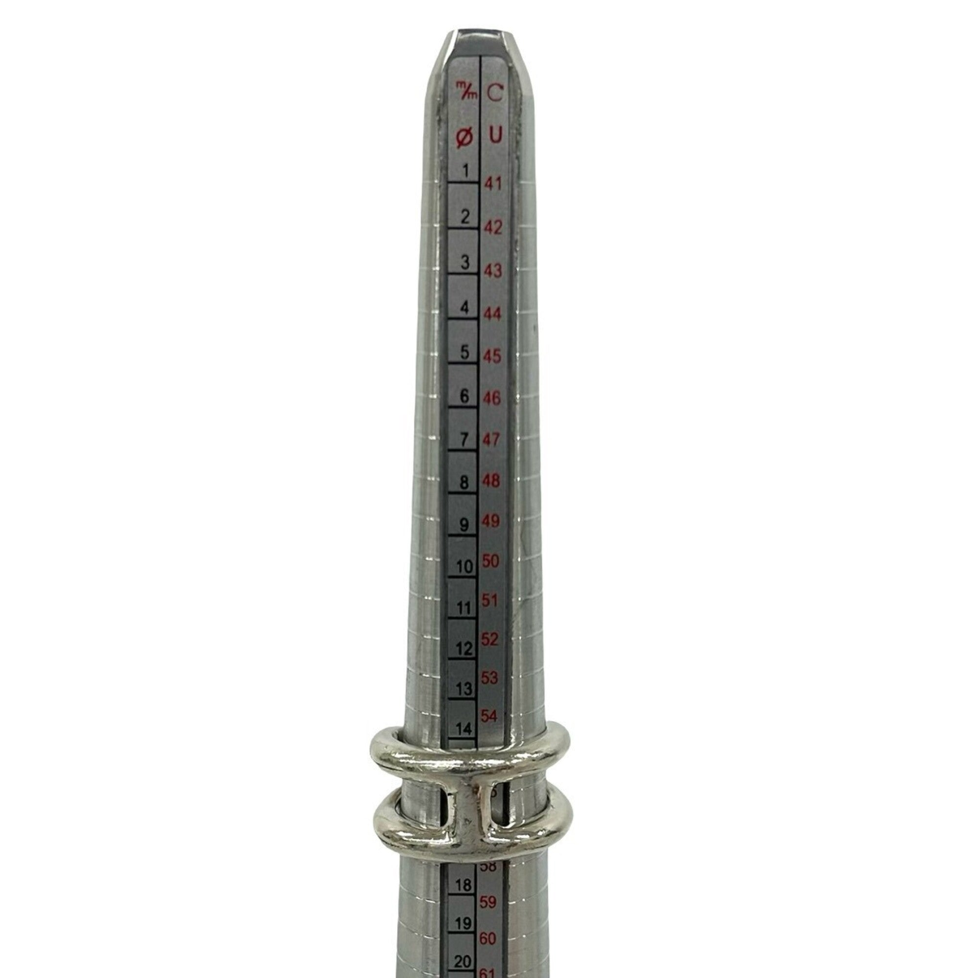 Hermes Silver Silver 925 Band Ring (Pre-Owned)