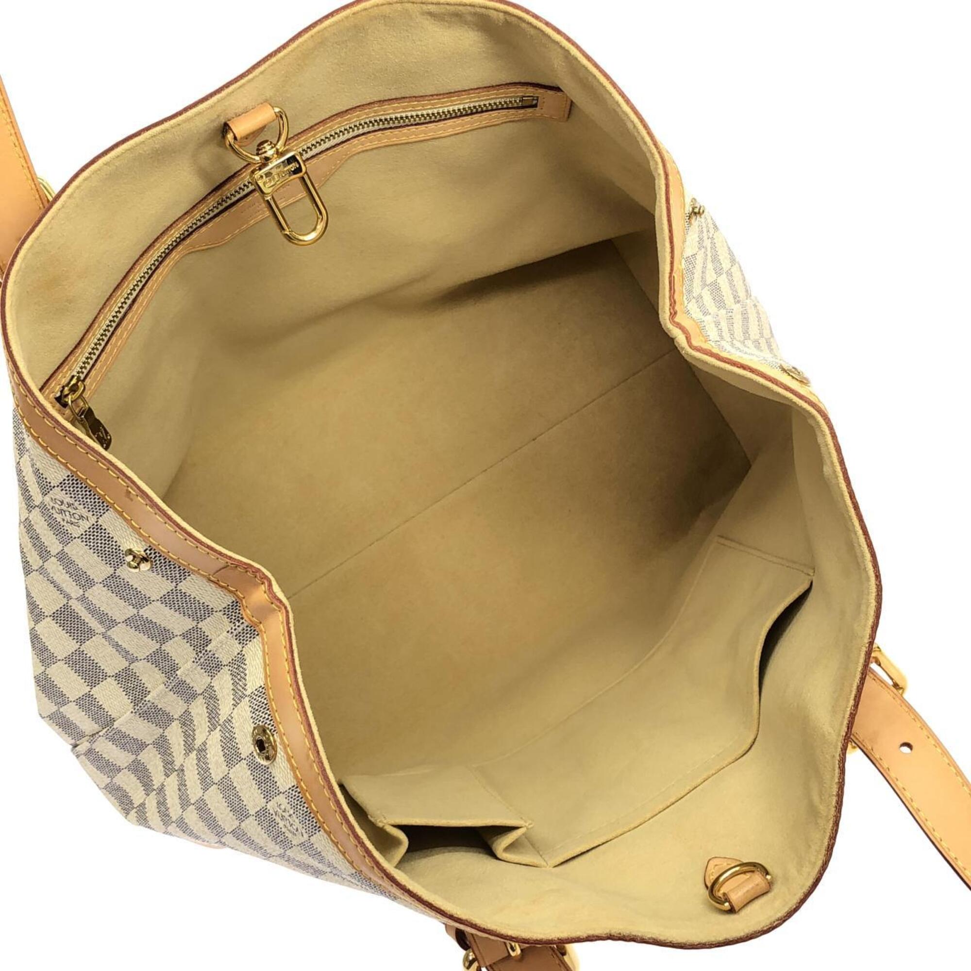 Louis Vuitton Azur Coated Canvas Handbag (Pre-Owned)