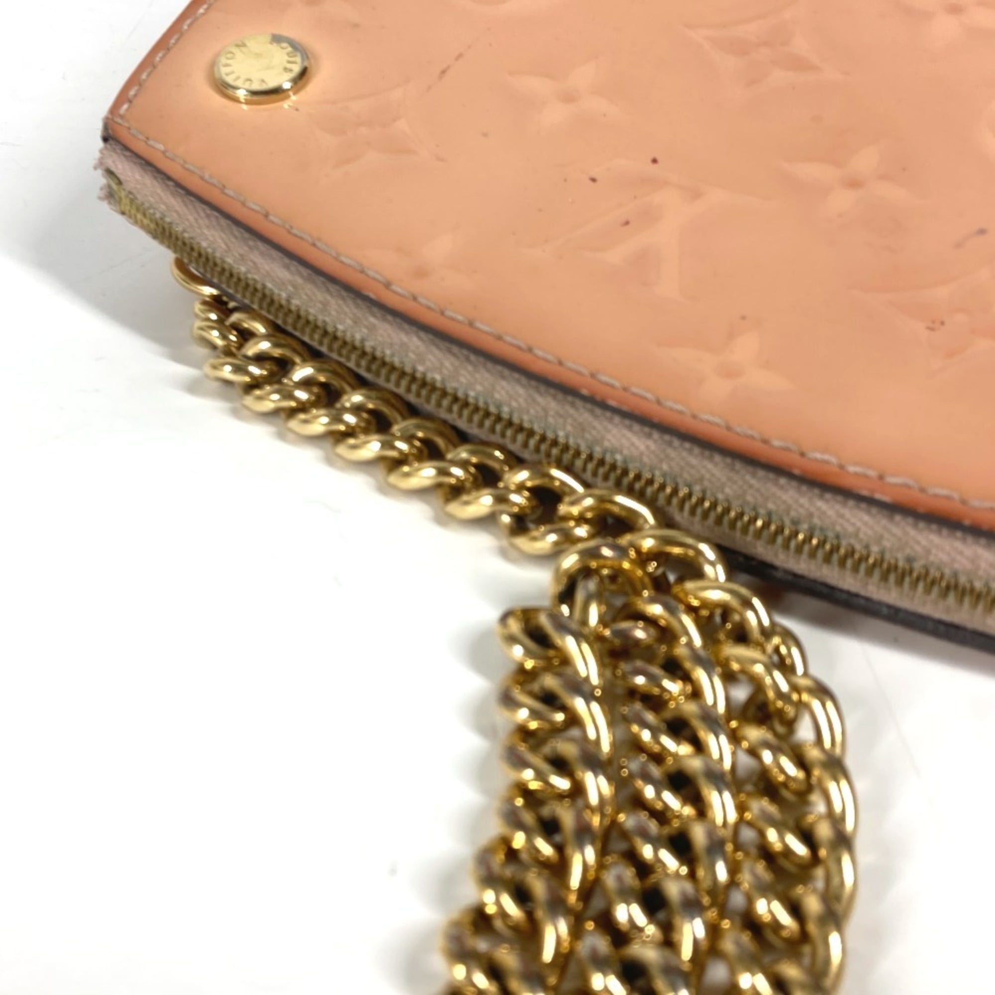 Louis Vuitton Pink Rose Ballerine Monogram Vernis Handbag Shoulder Bag (Pre-Owned)