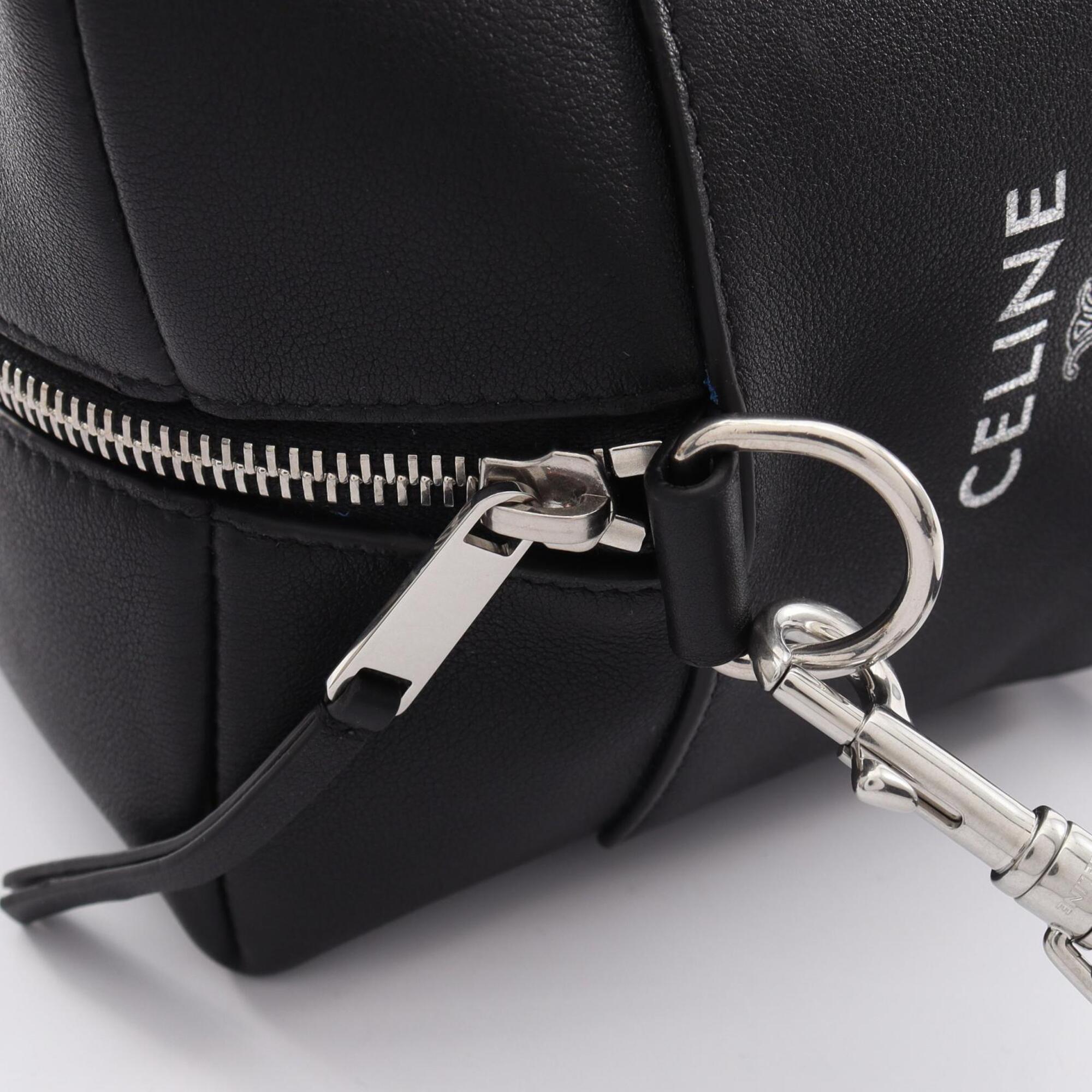 Celine Black Leather Handbag Shoulder Bag (Pre-Owned)
