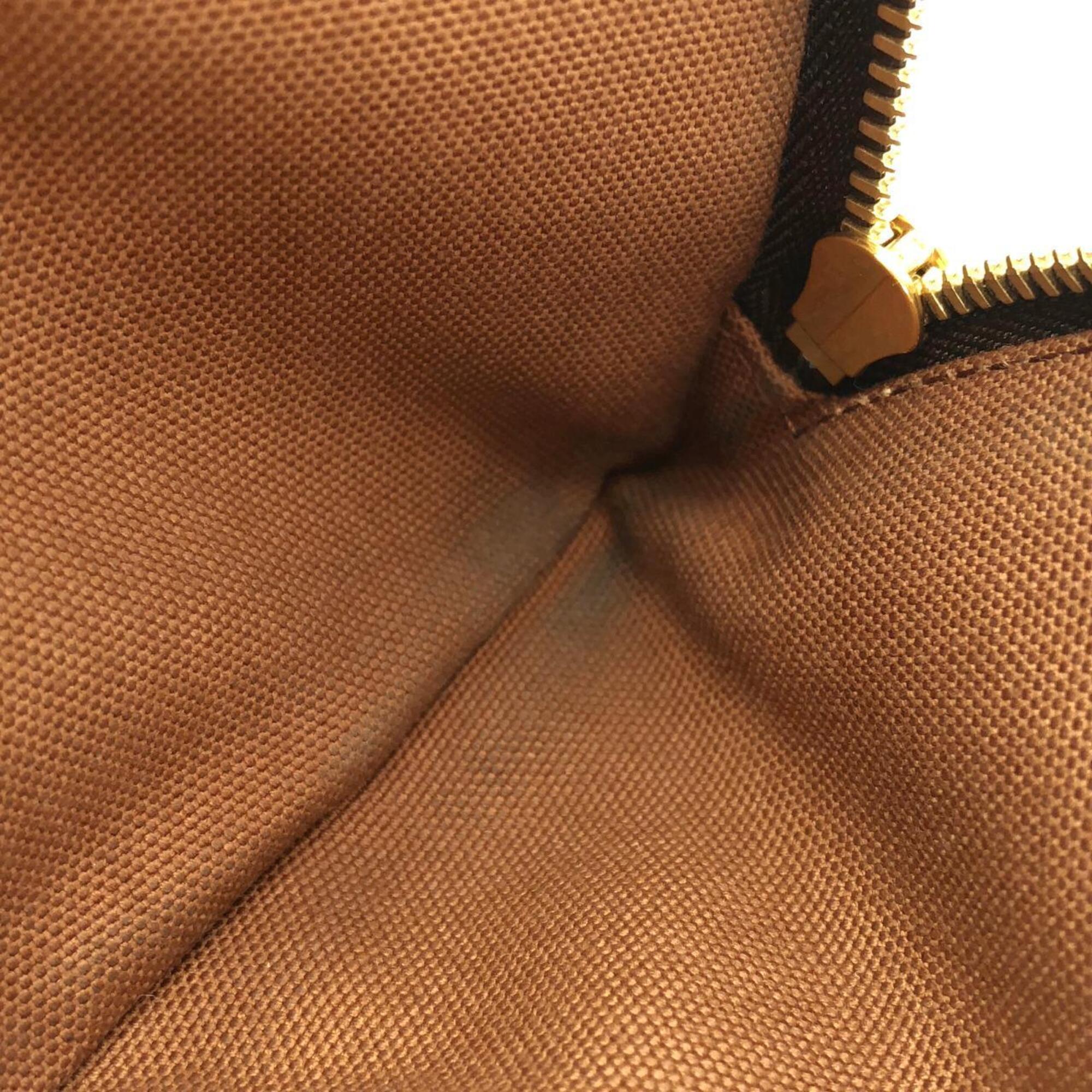 Louis Vuitton Brown Coated Canvas Shoulder Bag (Pre-Owned)