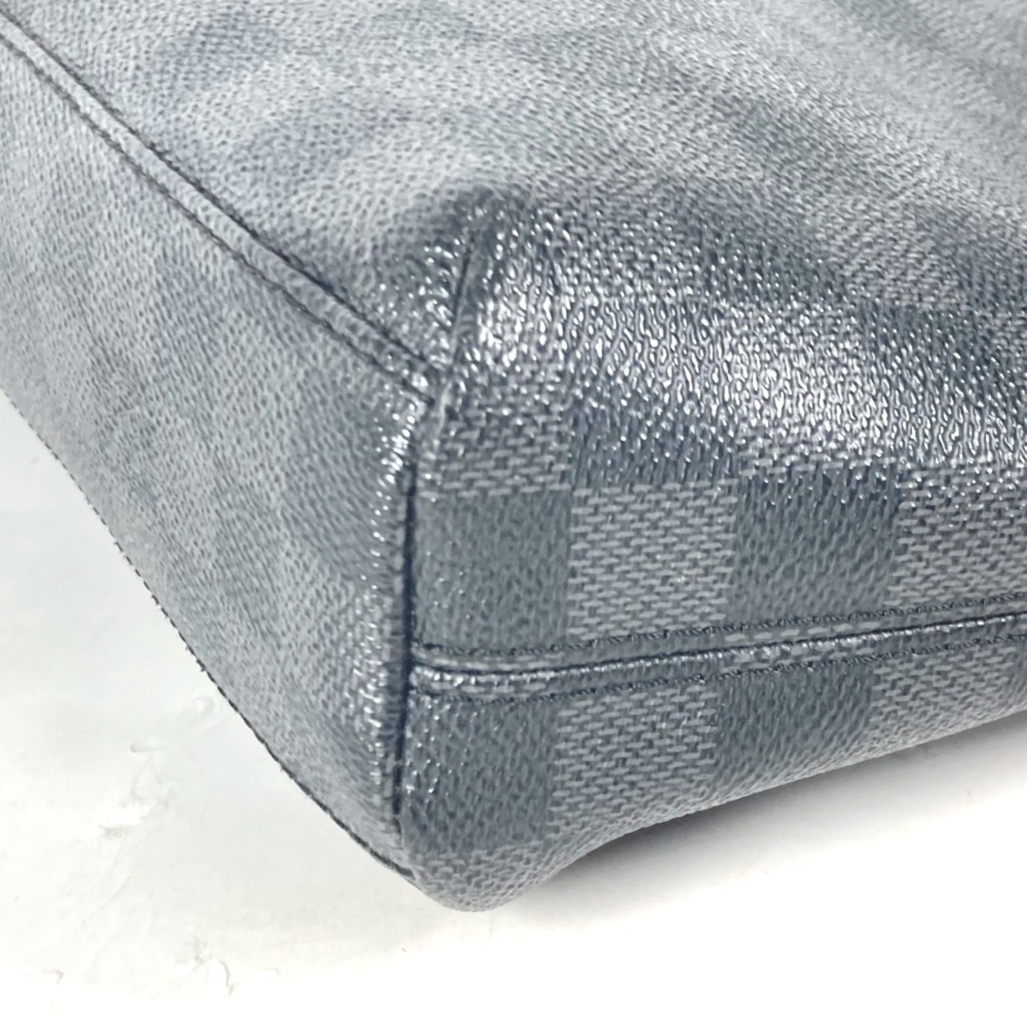 Louis Vuitton Black Damier Graphite Shoulder Bag (Pre-Owned)