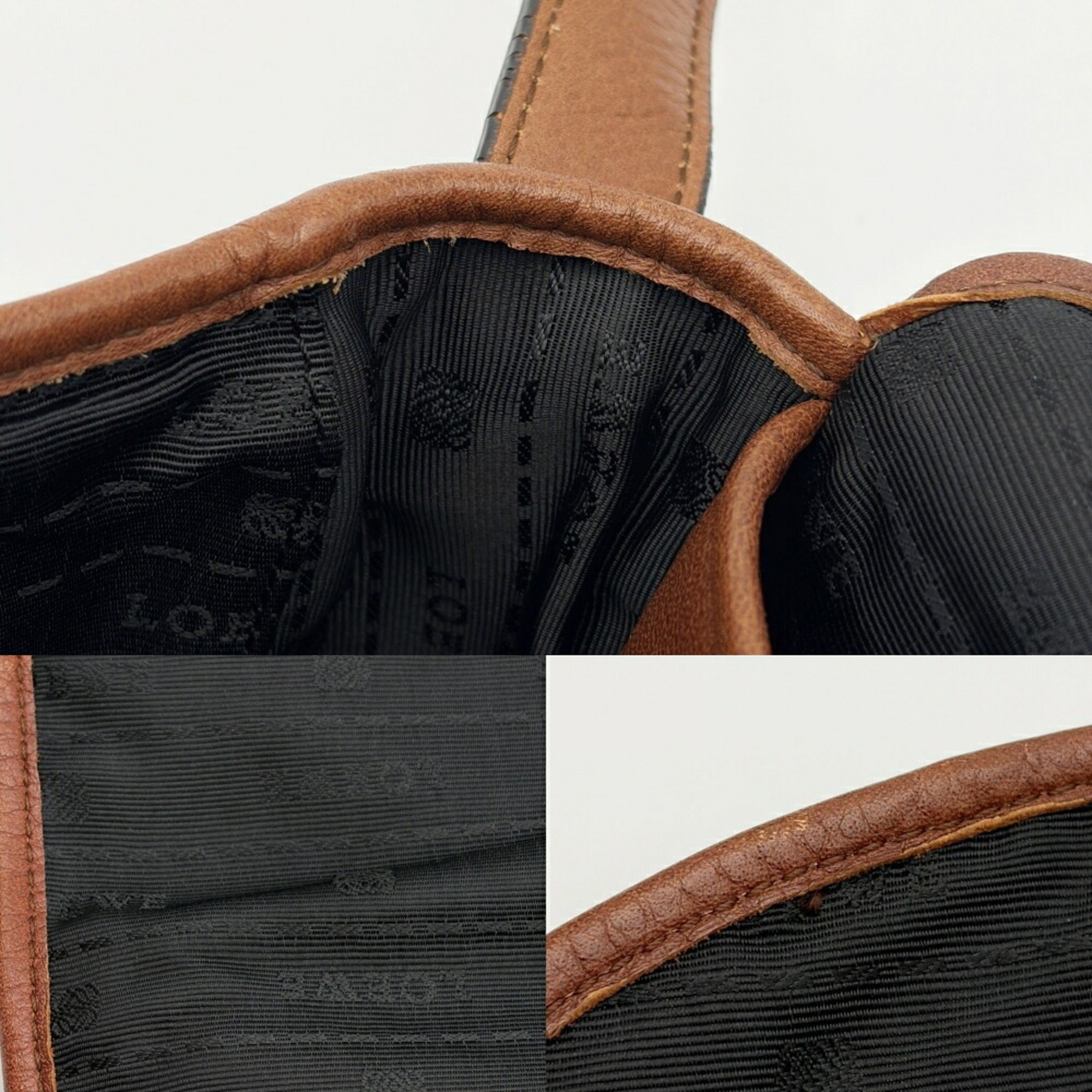 Loewe Brown Leather Shoulder Bag (Pre-Owned)