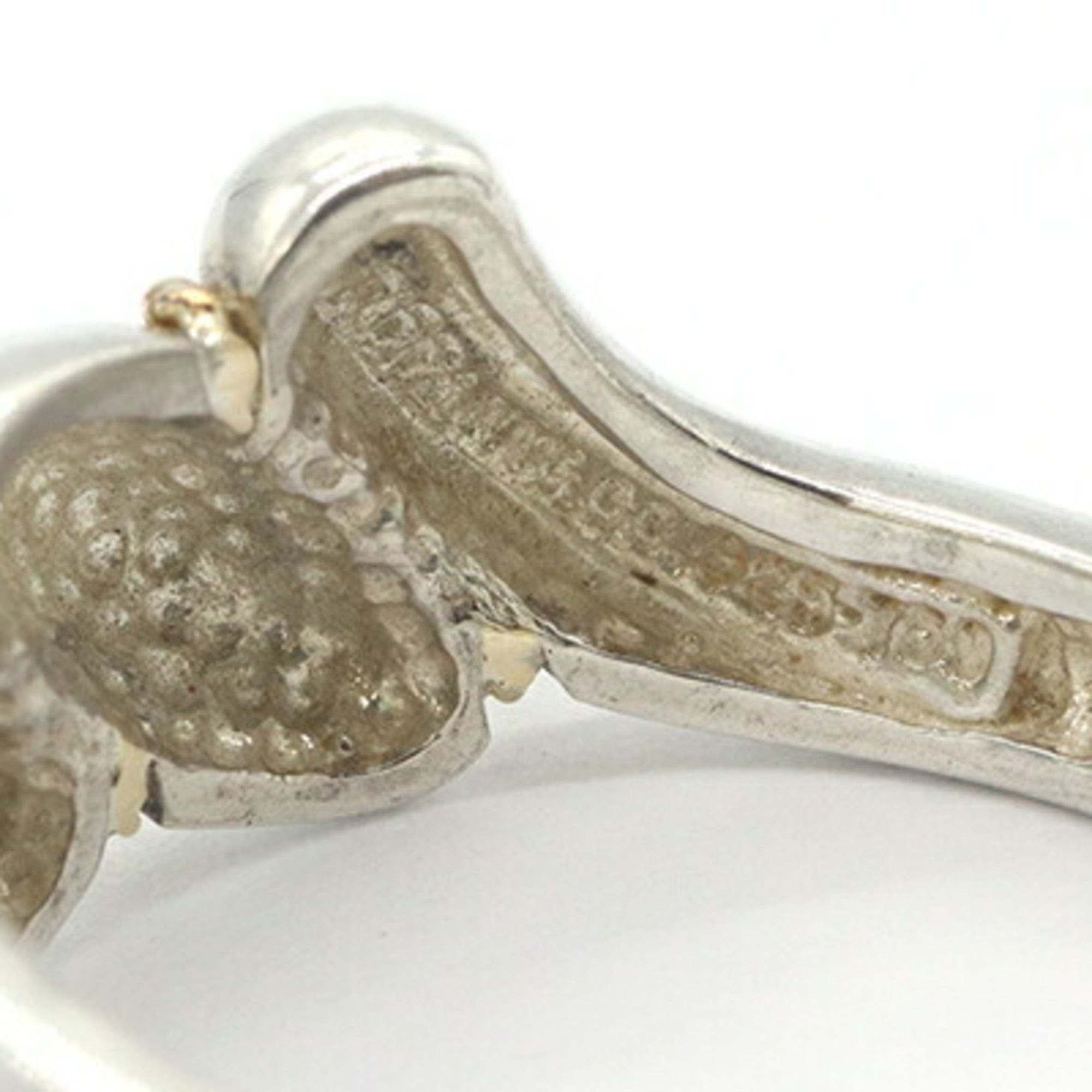Tiffany Yellow Gold (18K) Sterling Silver 925 Band Ring (Pre-Owned)