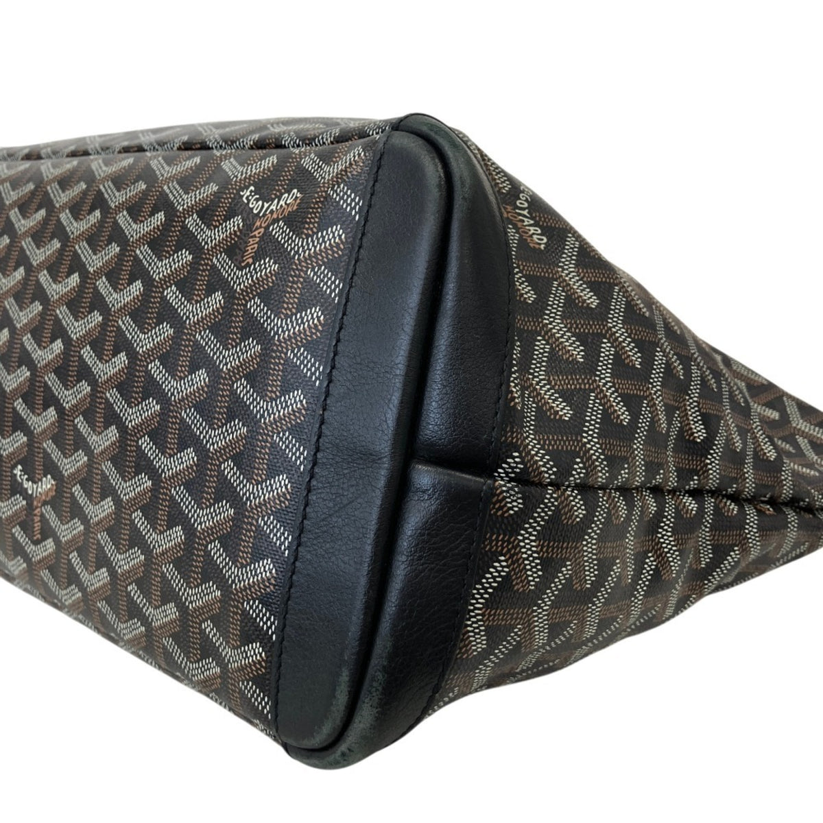 Goyard Brown Pvc Leather Tote Bag (Pre-Owned)