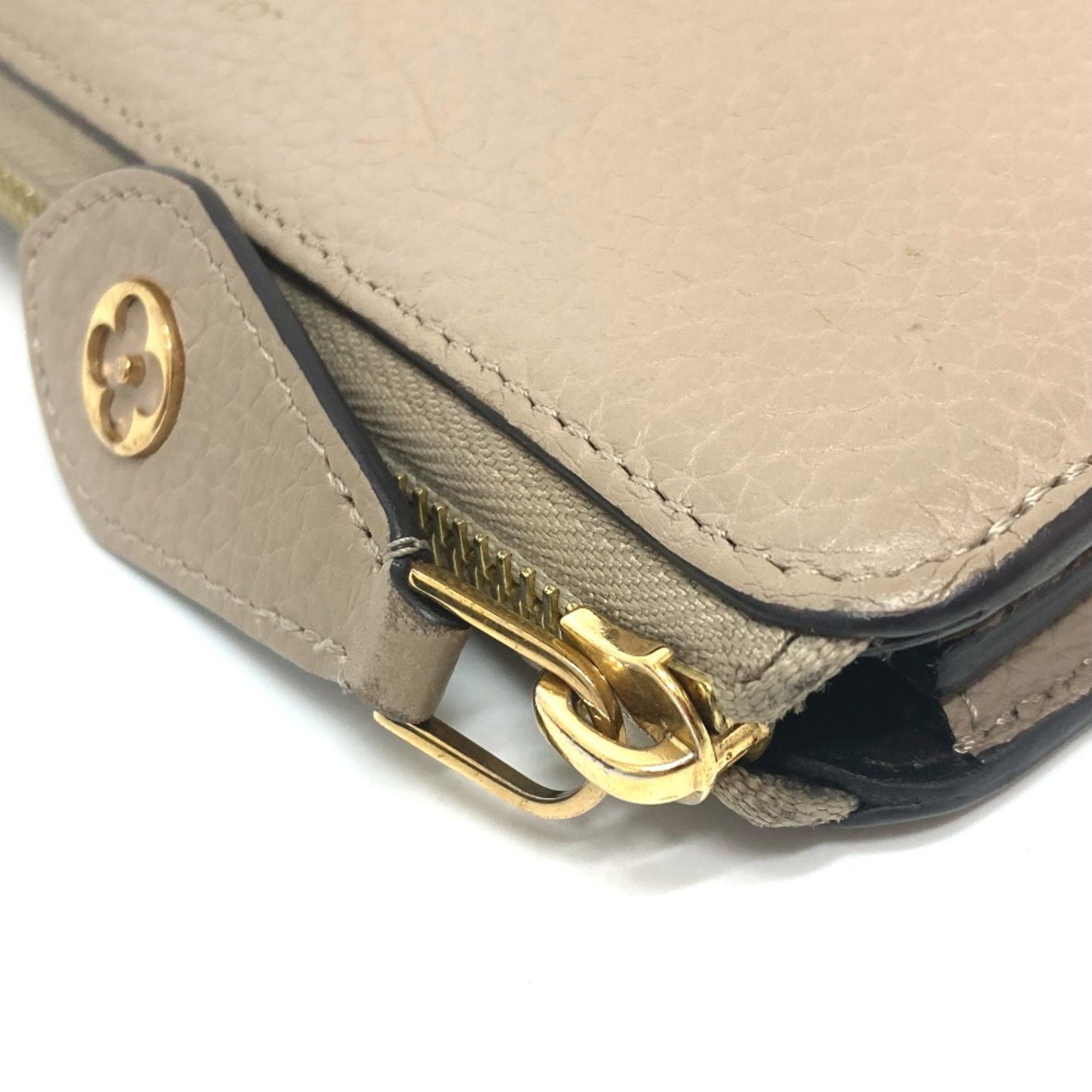 Louis Vuitton Galle Leather Long Wallet (Bi-Fold) (Pre-Owned)