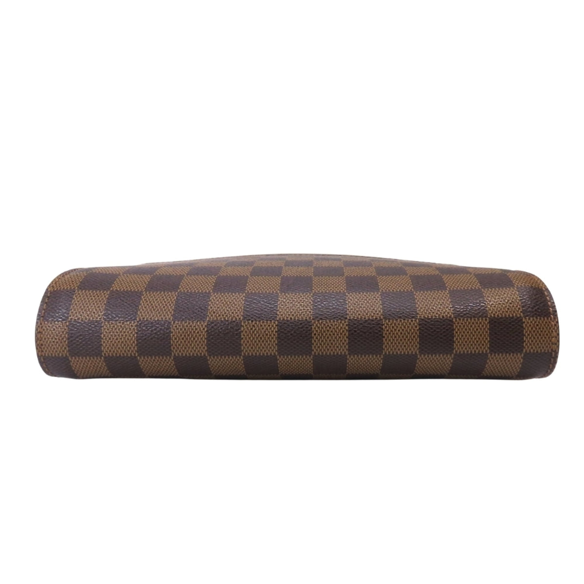 Louis Vuitton Damier Brown Damier Canvas Ebene Damier Canvas Clutch Bag (Pre-Owned)