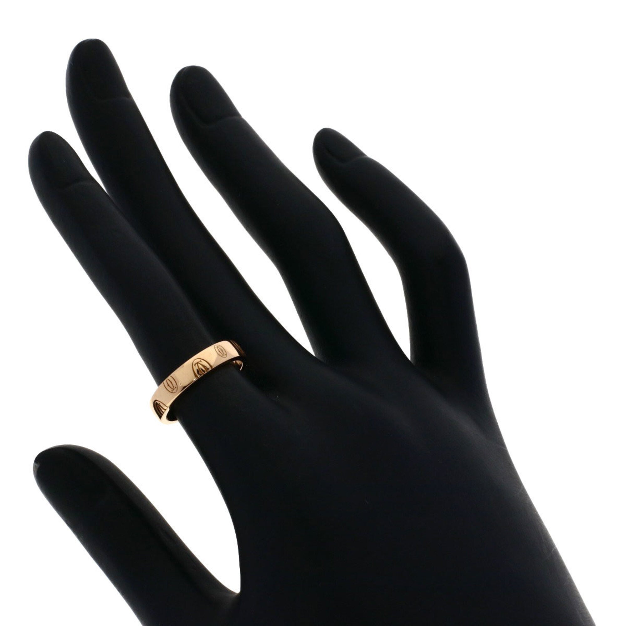 Cartier Happy Birthday Pink Gold (18K) Band Ring (Pre-Owned)