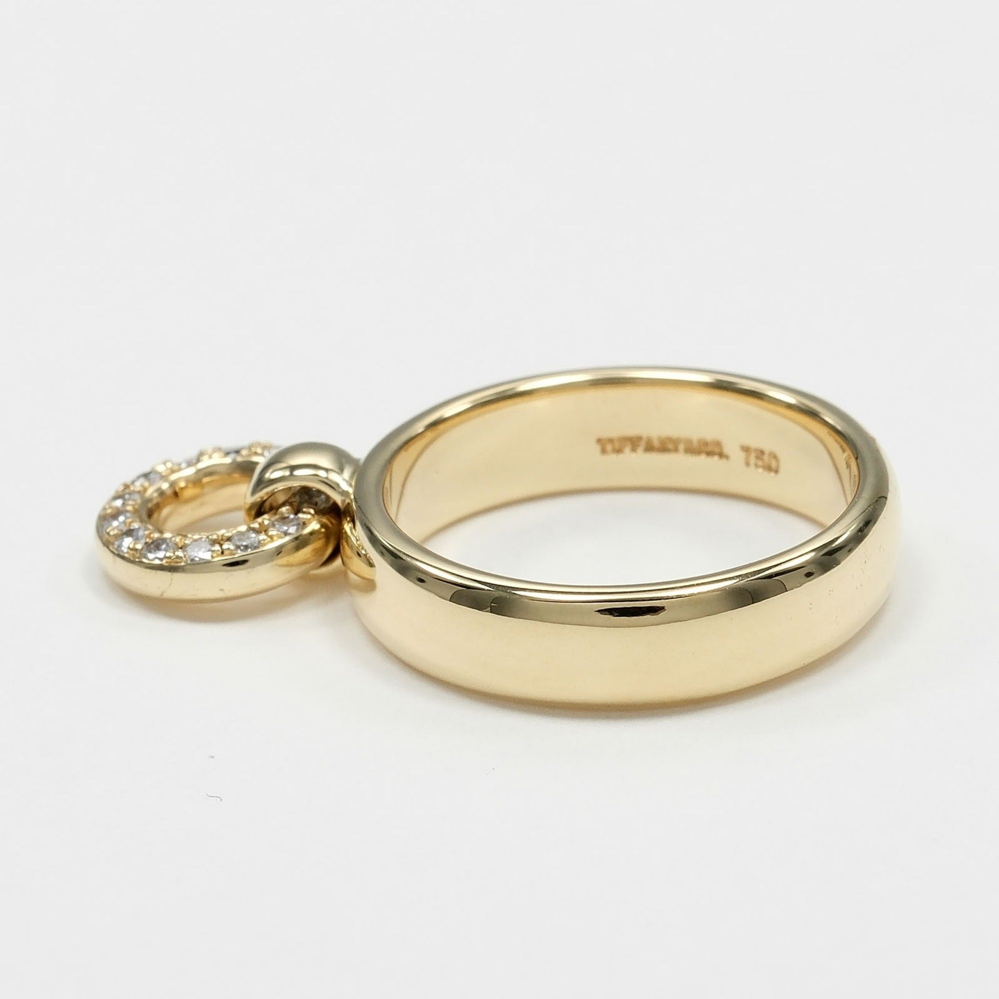 Tiffany Yellow Gold Yellow Gold (18K) Band Ring (Pre-Owned)